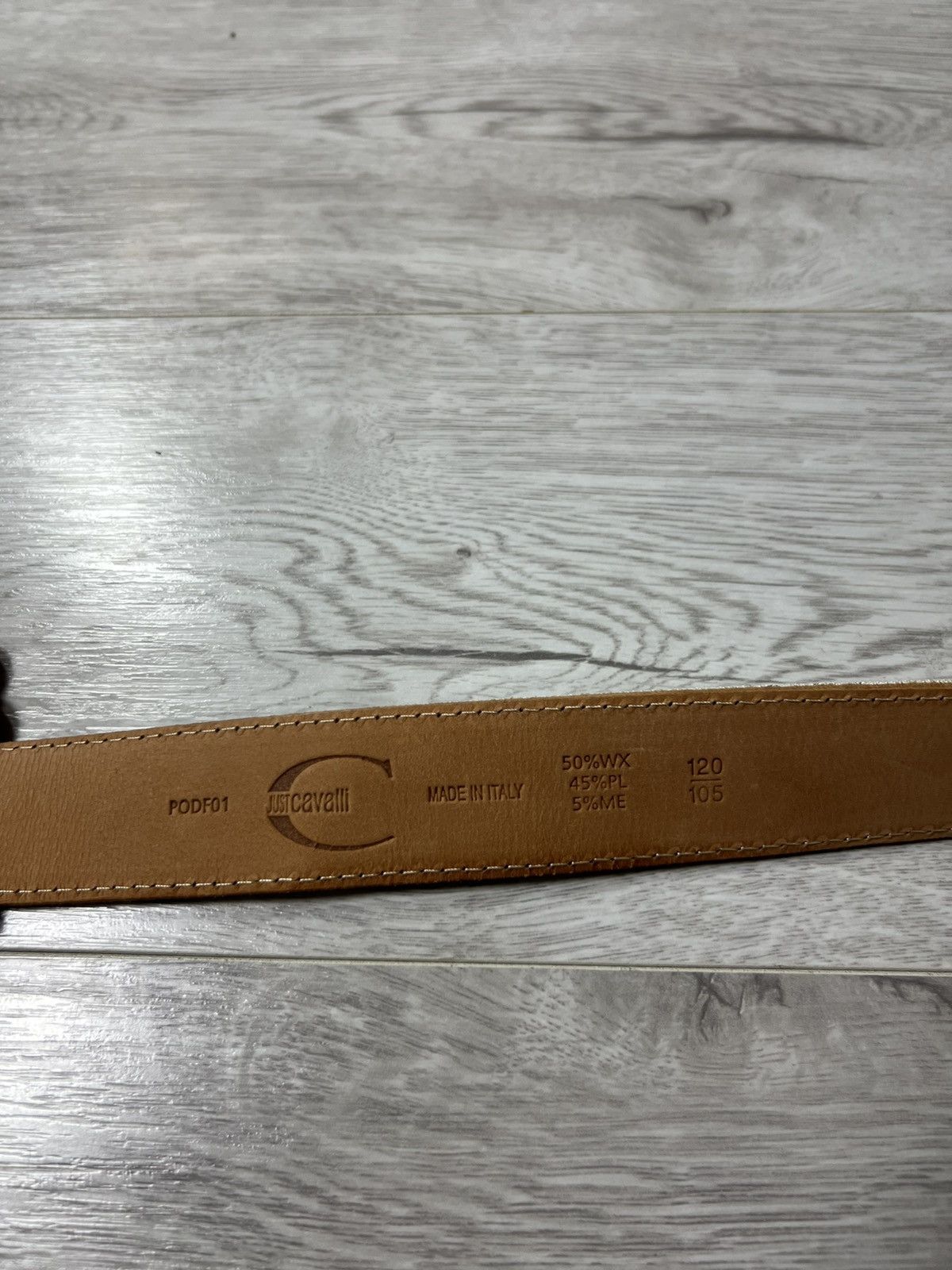 Just Cavalli Y2K Vintage Just Cavalli Monogram Belt Size ONE SIZE - 15 Thumbnail
