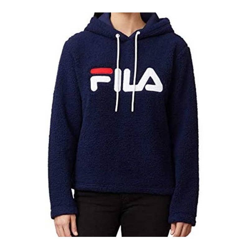 Fila FILA Blue Sherpa Pullover Women’s Hoodie Size XL Size XL / US 12-14 / IT 48-50 - 1 Thumbnail