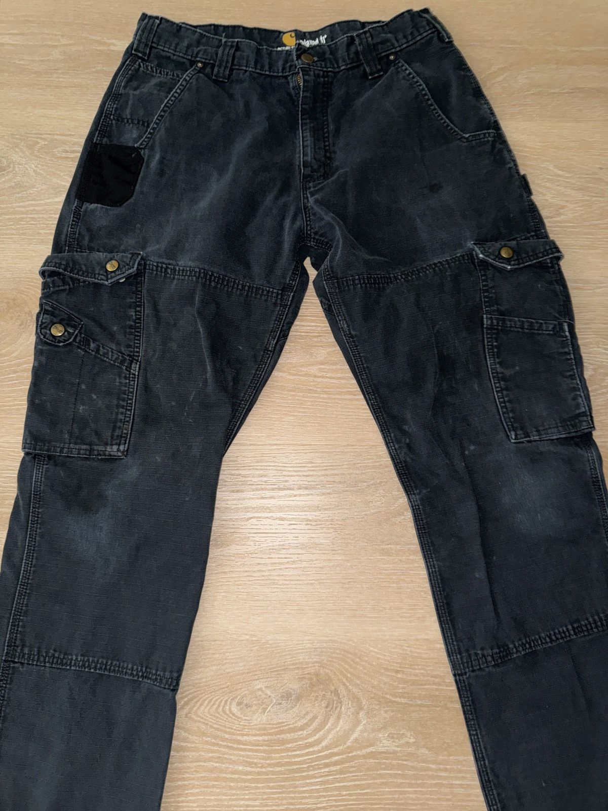 Carhartt Carhartt Relaxed Fit Cargo Utility Work Pants Size 38 X 34 Size US 34 / EU 50 - 3 Thumbnail
