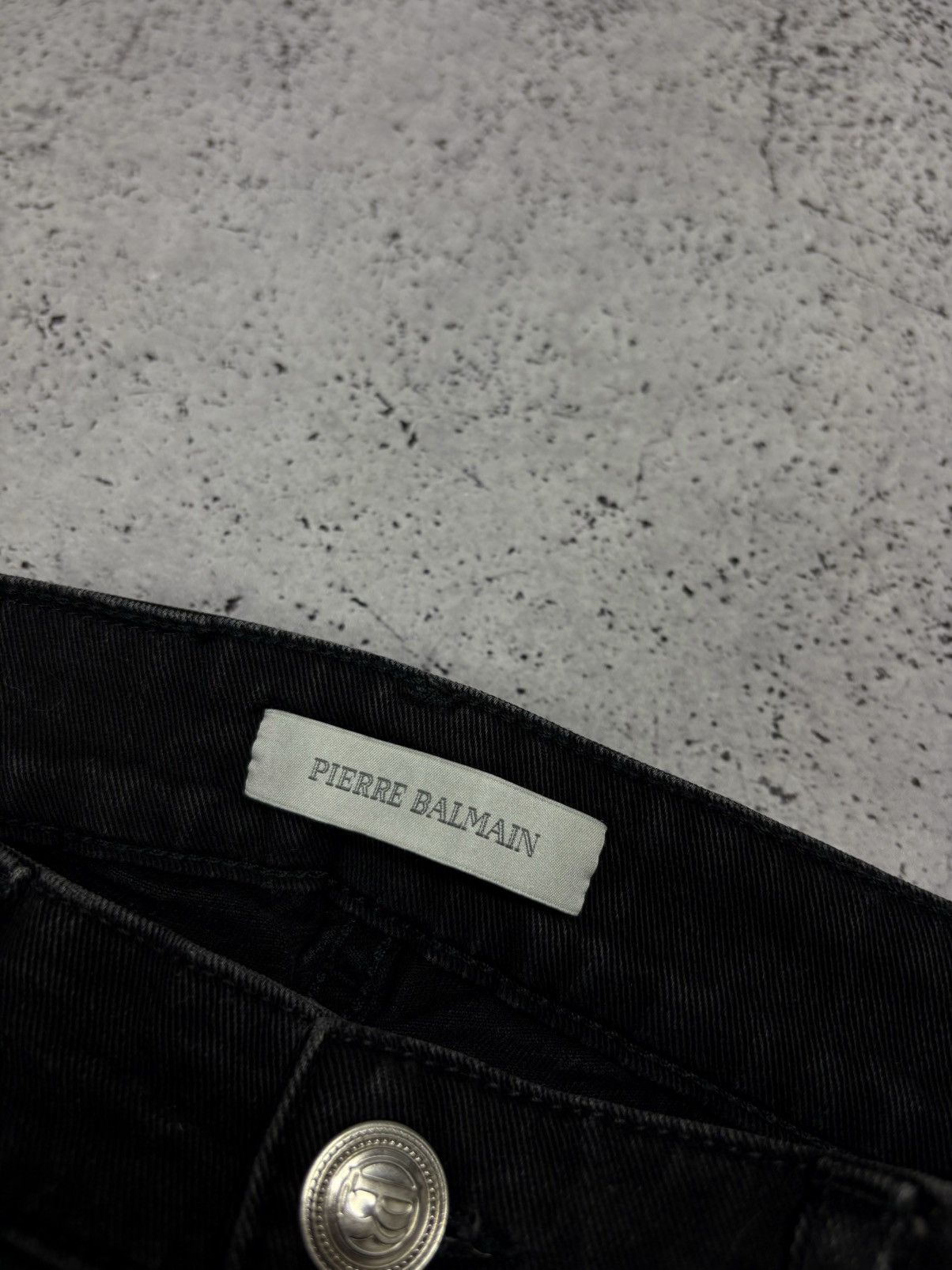 Pierre Balmain Balmain washed jeans , double knee style, slim-fit Size 25" / US 0 / IT 36 - 4 Thumbnail