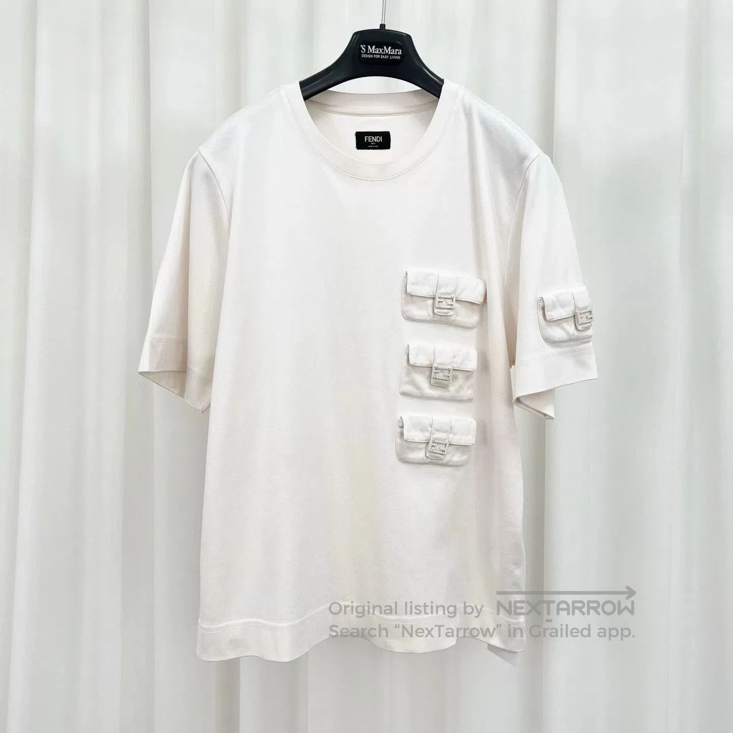 Fendi Fendi New Double F Multi-Pocket T-Shirt. Size US M / EU 48-50 / 2 - 1 Thumbnail