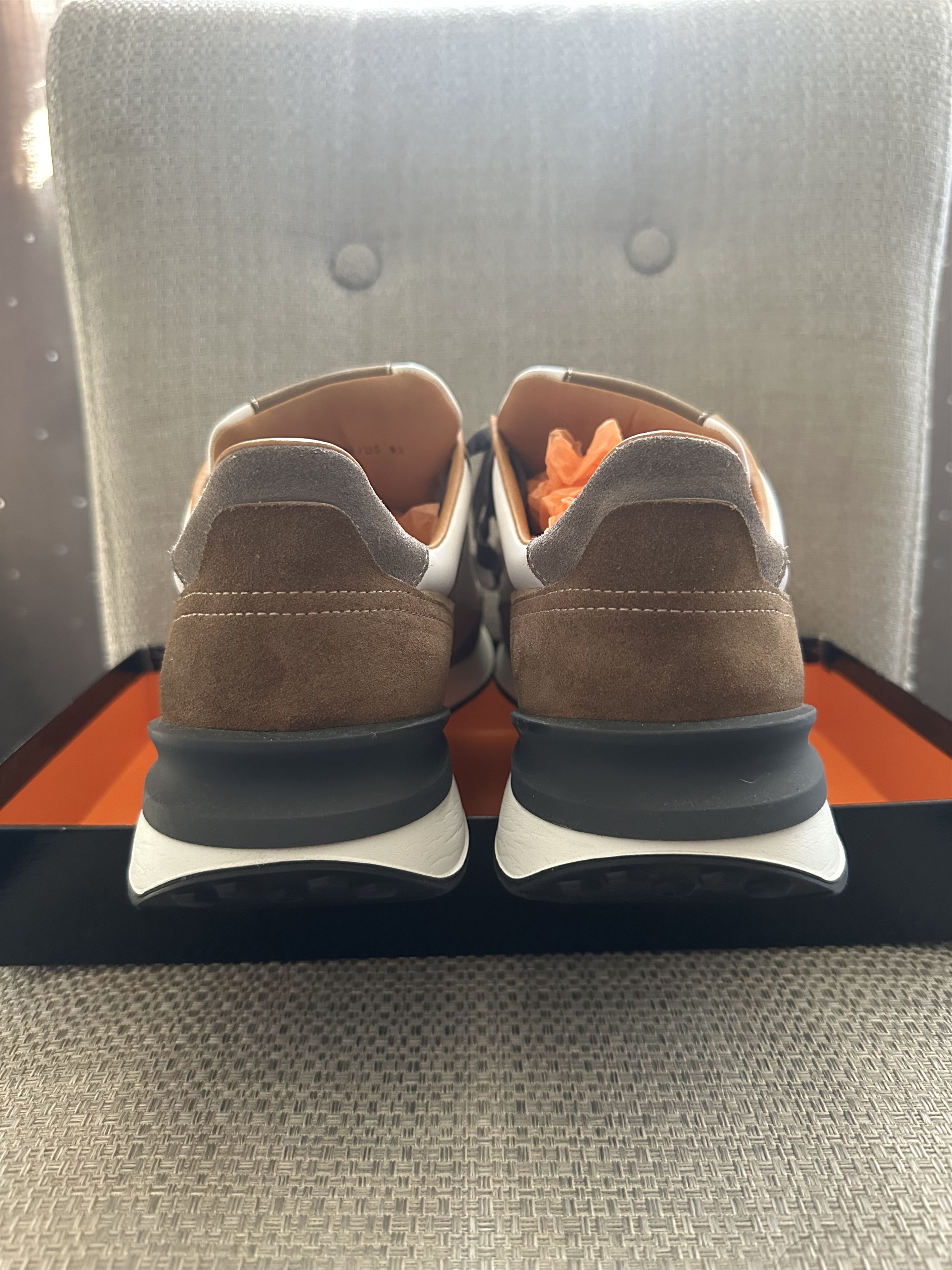 Magnanni Magnanni Bravo Sneakers – White / Beige Size US 9.5 / EU 42-43 - 2 Thumbnail