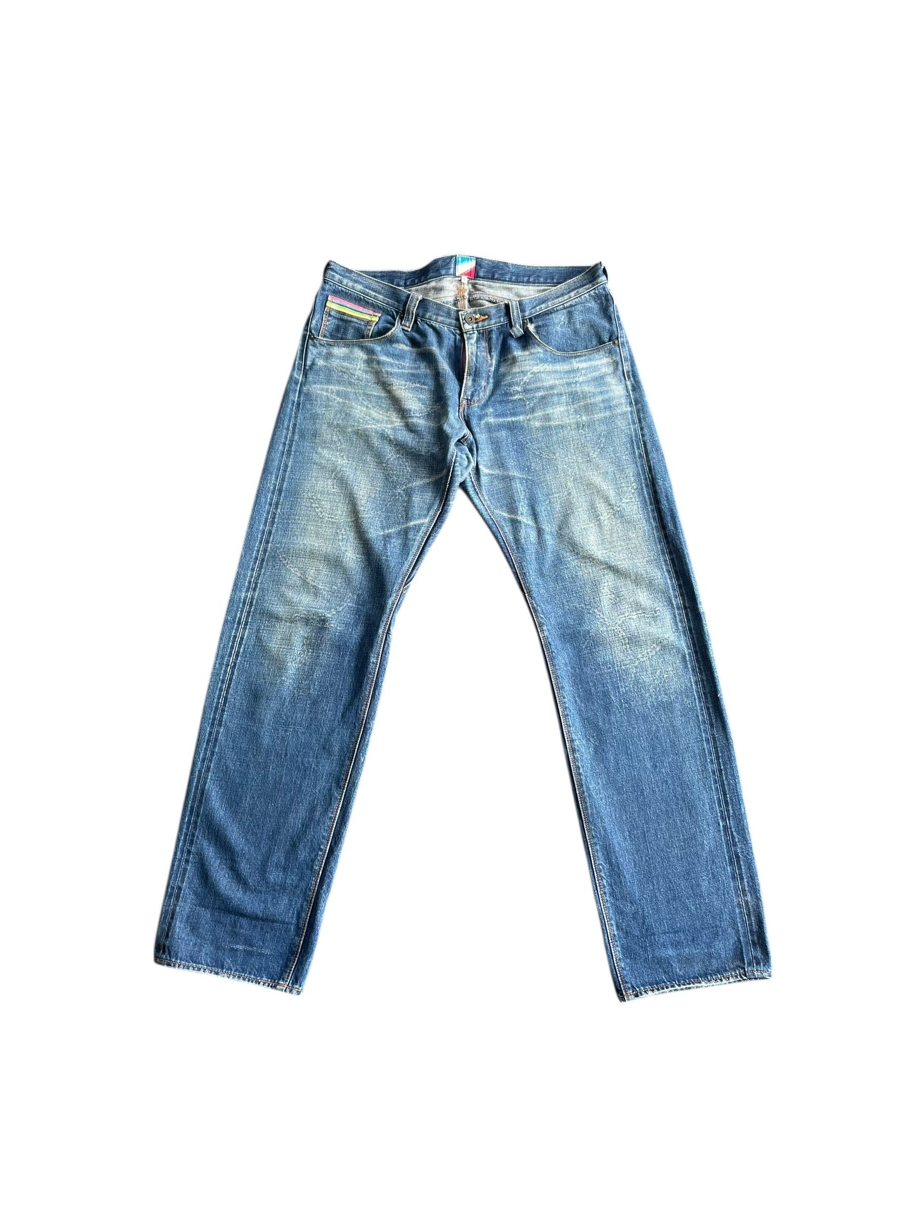 R.Newbold Japan R.Newbold Rainbow Selvedge Denim Size US 36 / EU 52 - 2 Thumbnail