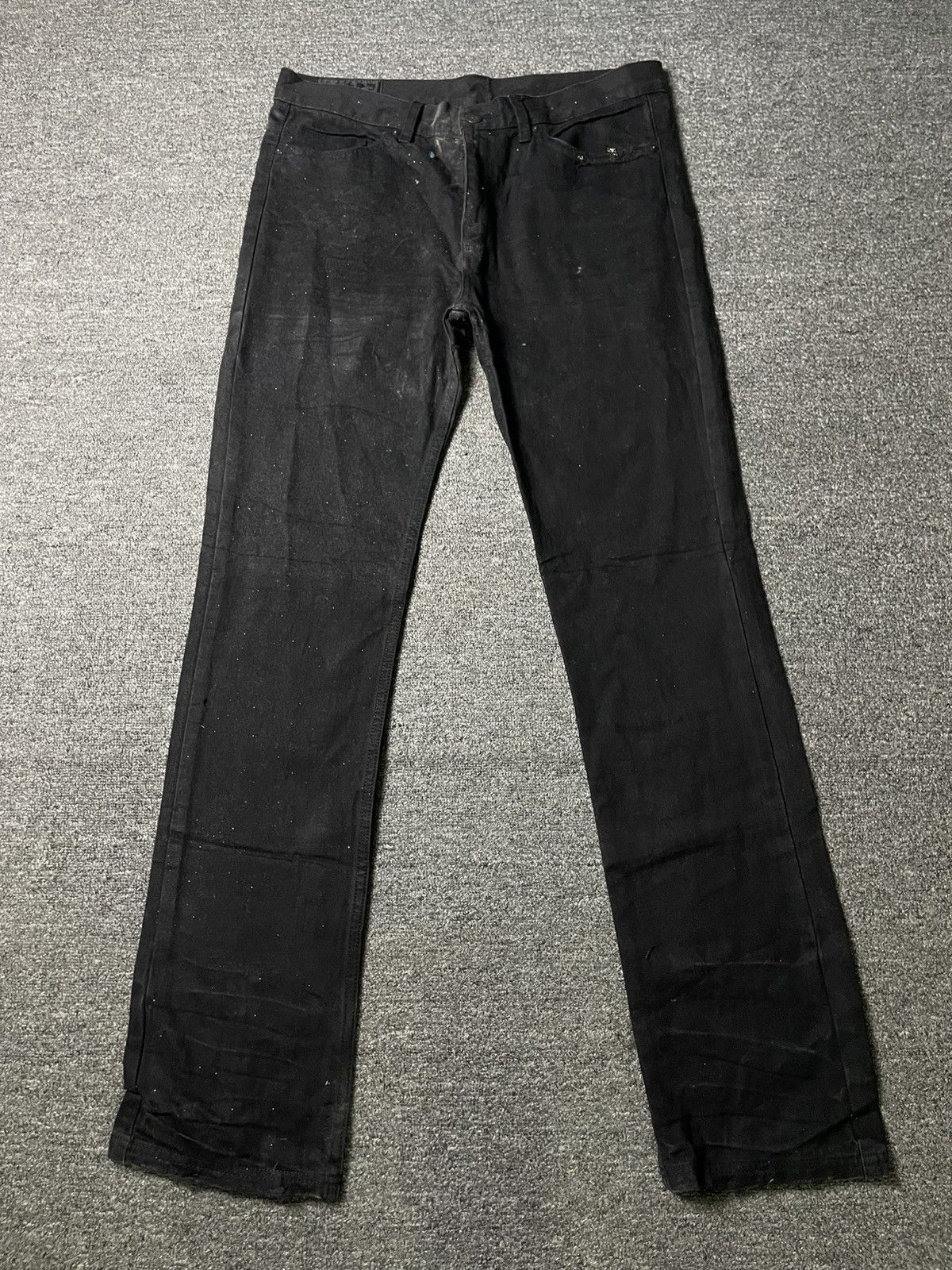 Japanese Brand × Vintage UENO-SHOKAI LTD Slim Skinny Denim Jeans (96) Size US 33 - 1 Thumbnail