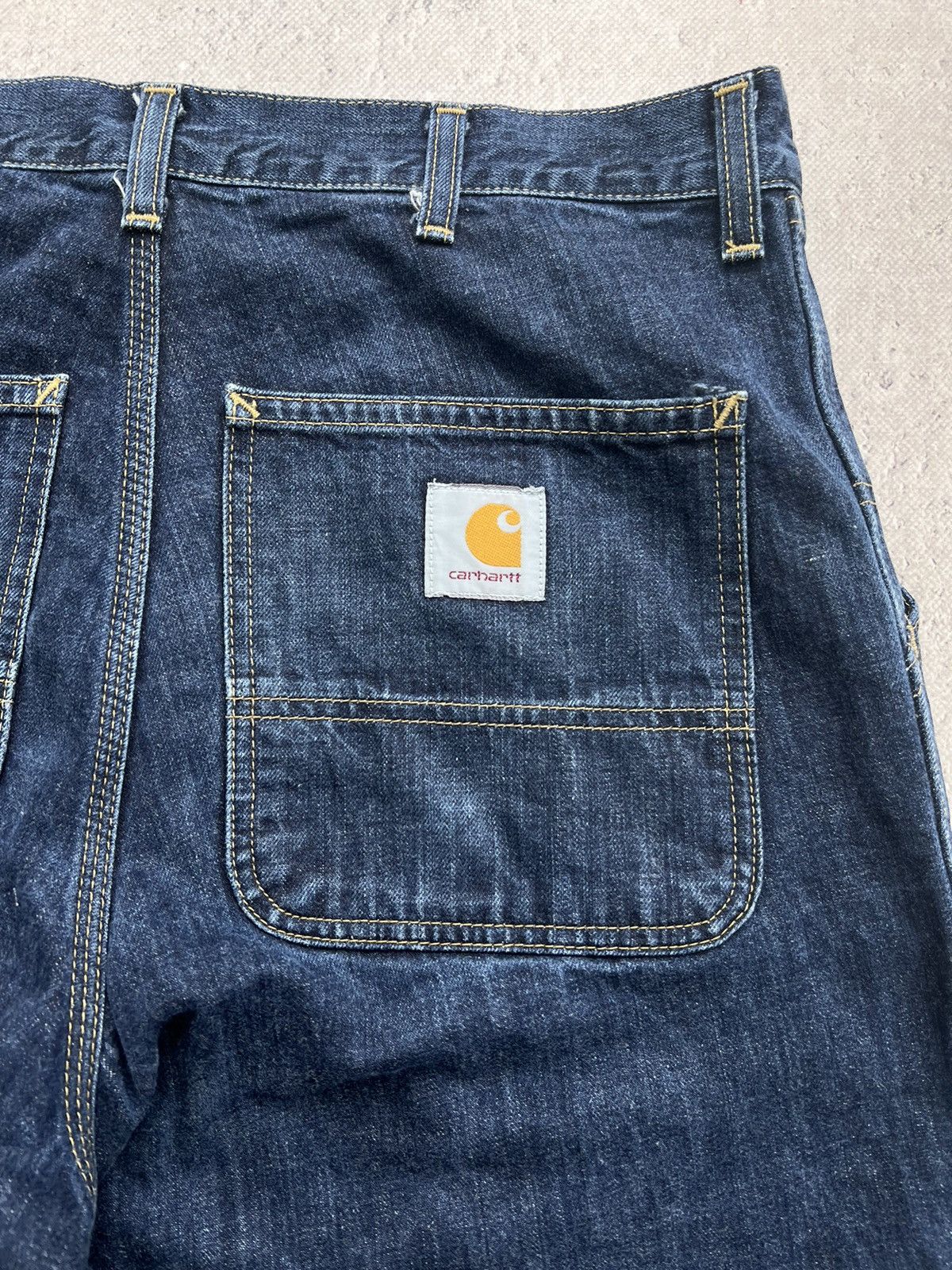 Carhartt × Vintage Crazy Vintage Carhartt Carpenter Pants Faded Distressed Size US 30 / EU 46 - 15 Thumbnail