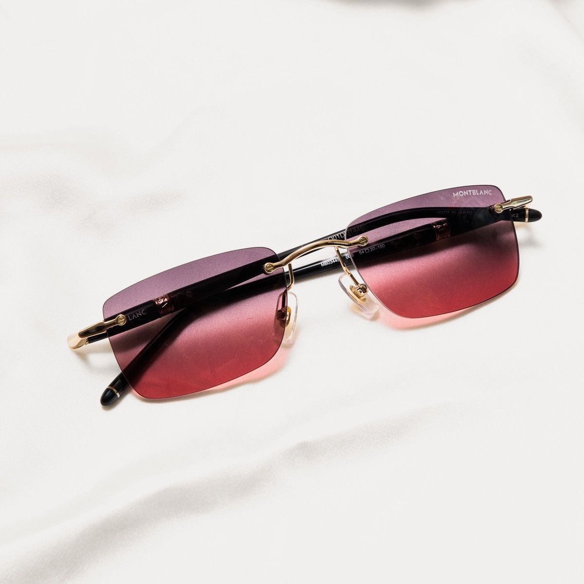 Montblanc MONTBLANC MB0344S 009 SUNGLASSES Size ONE SIZE - 6 Thumbnail