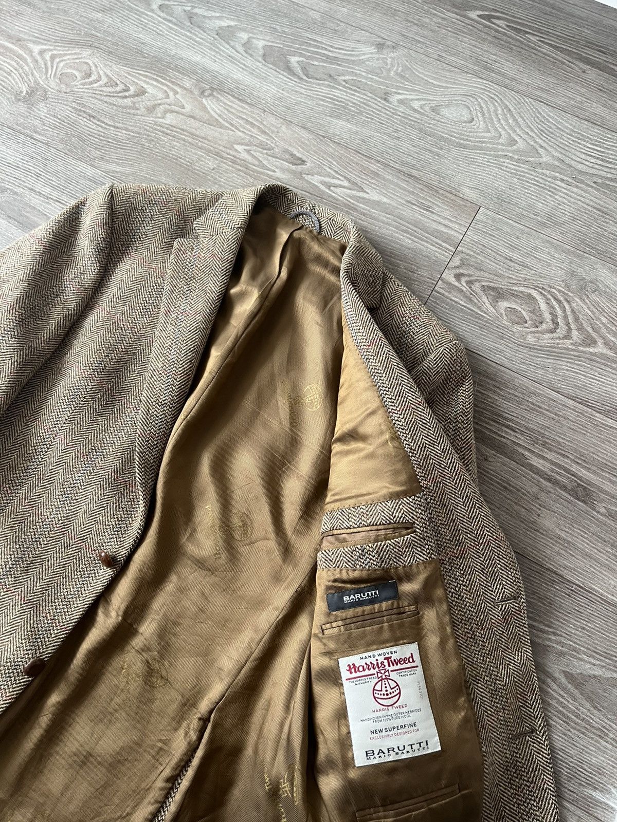 Harris Tweed ‼️Vintage Harris Tweed x Barutti Prime Collection Wool Blazer Size 42S - 9 Thumbnail