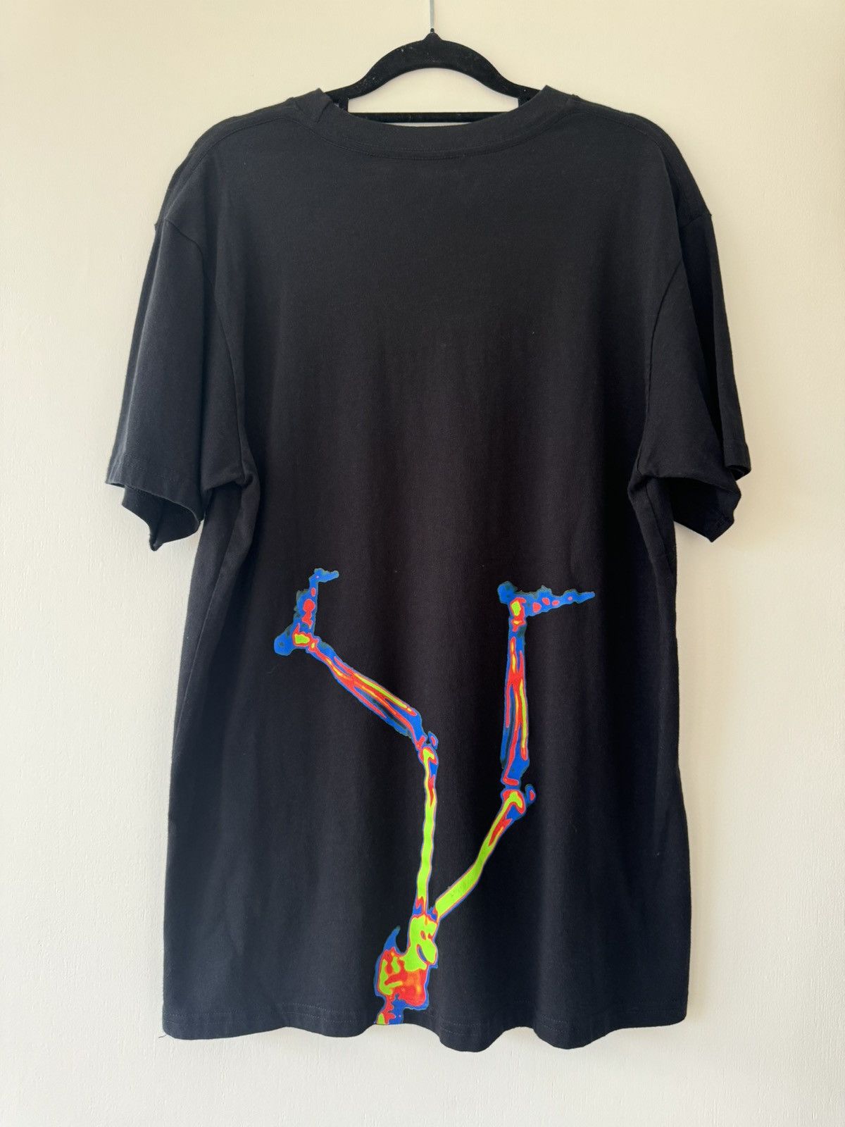 Vlone Vlone X Ray Skeleton Cut and Sew Tee Black Size US M / EU 48-50 / 2 - 7 Thumbnail