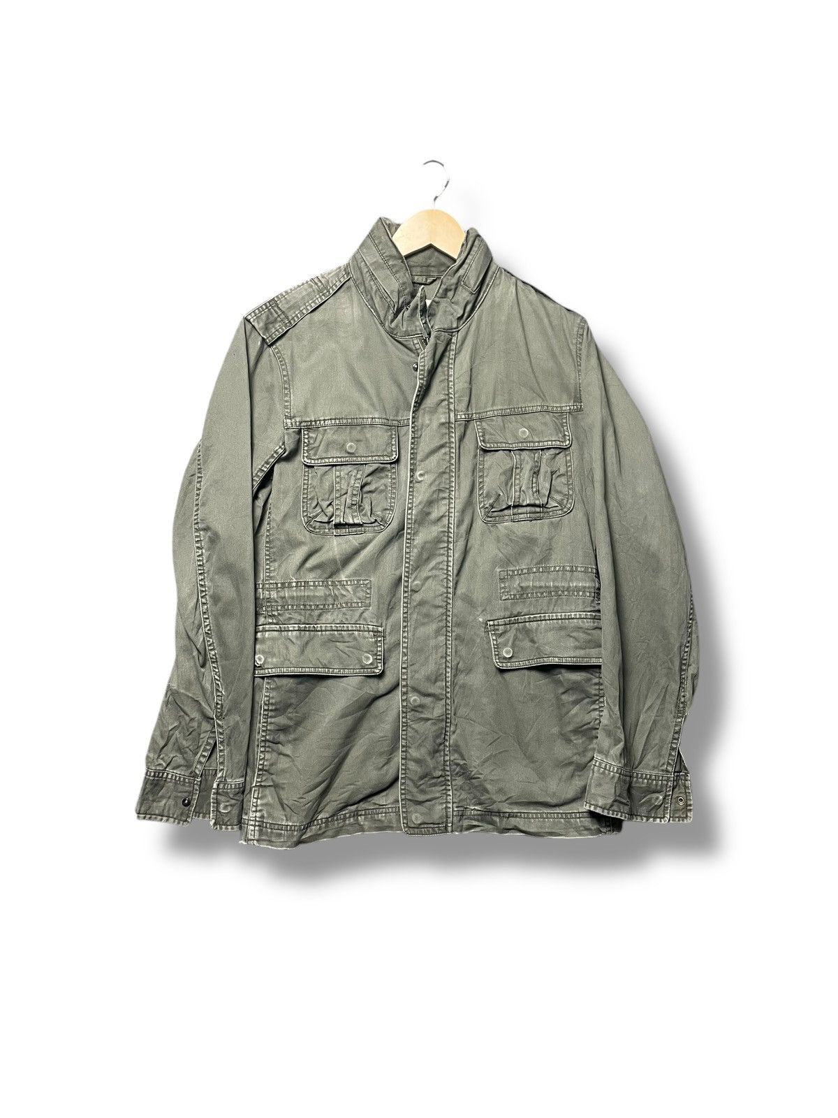 Rare Uniqlo Military Multi-pocket Jacket (46)