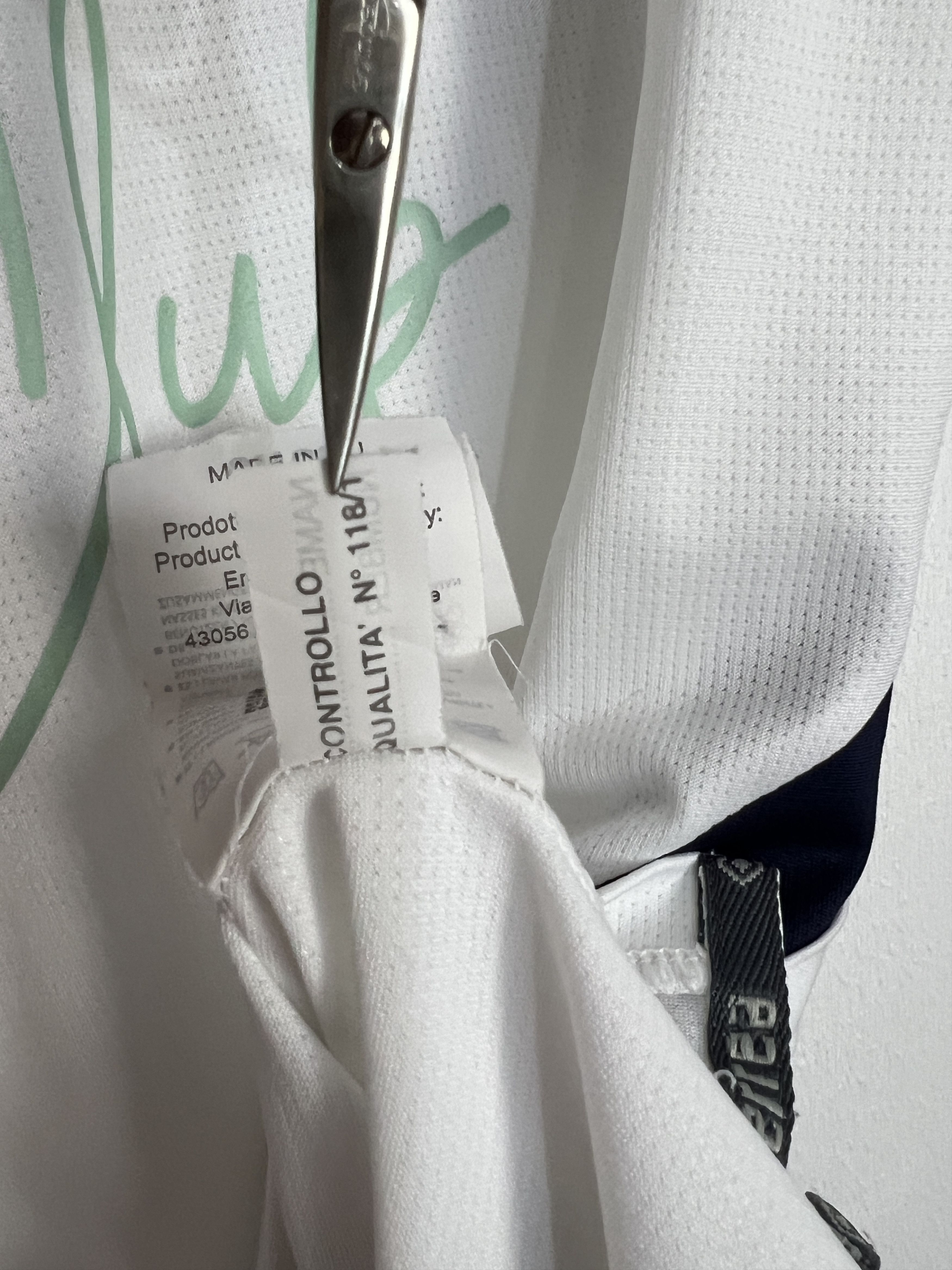 Errea Ware FC Football Shirt Errea Soccer White Jersey Mens Trikot Size US M / EU 48-50 / 2 - 11 Thumbnail