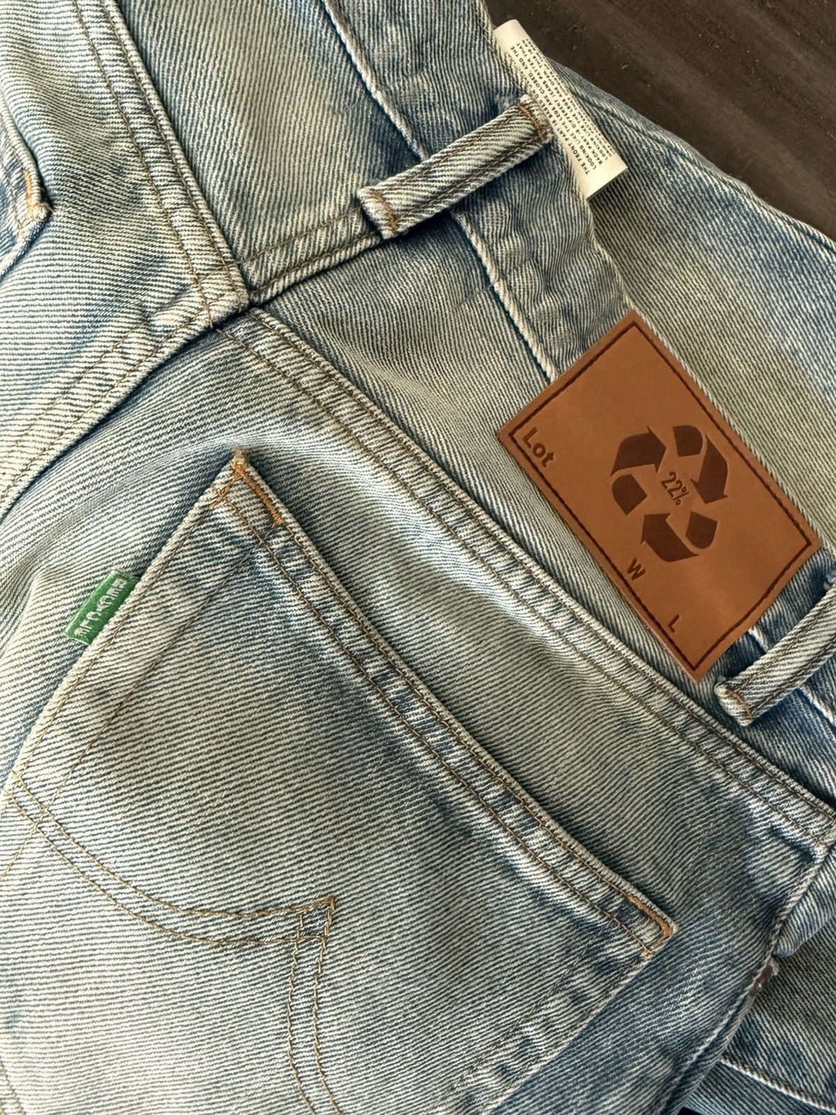 Doublet 22SS My Way Recycle Denim Straight Pants Small Size US 29 - 4 Thumbnail