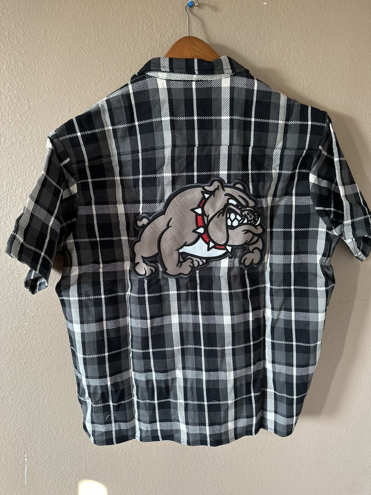 Freshjive Freshjive WTFIRGO bulldog S/S work shirt Size US M / EU 48-50 / 2 - 6 Thumbnail
