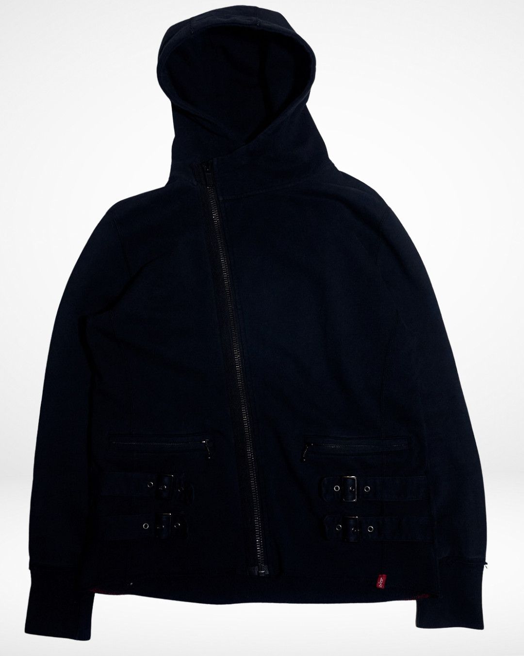 Levi's Vintage Clothing 2004 Levis Red Tab Japan Release Bondage Strap Ninja Hoodie Size US M / EU 48-50 / 2 - 2 Thumbnail