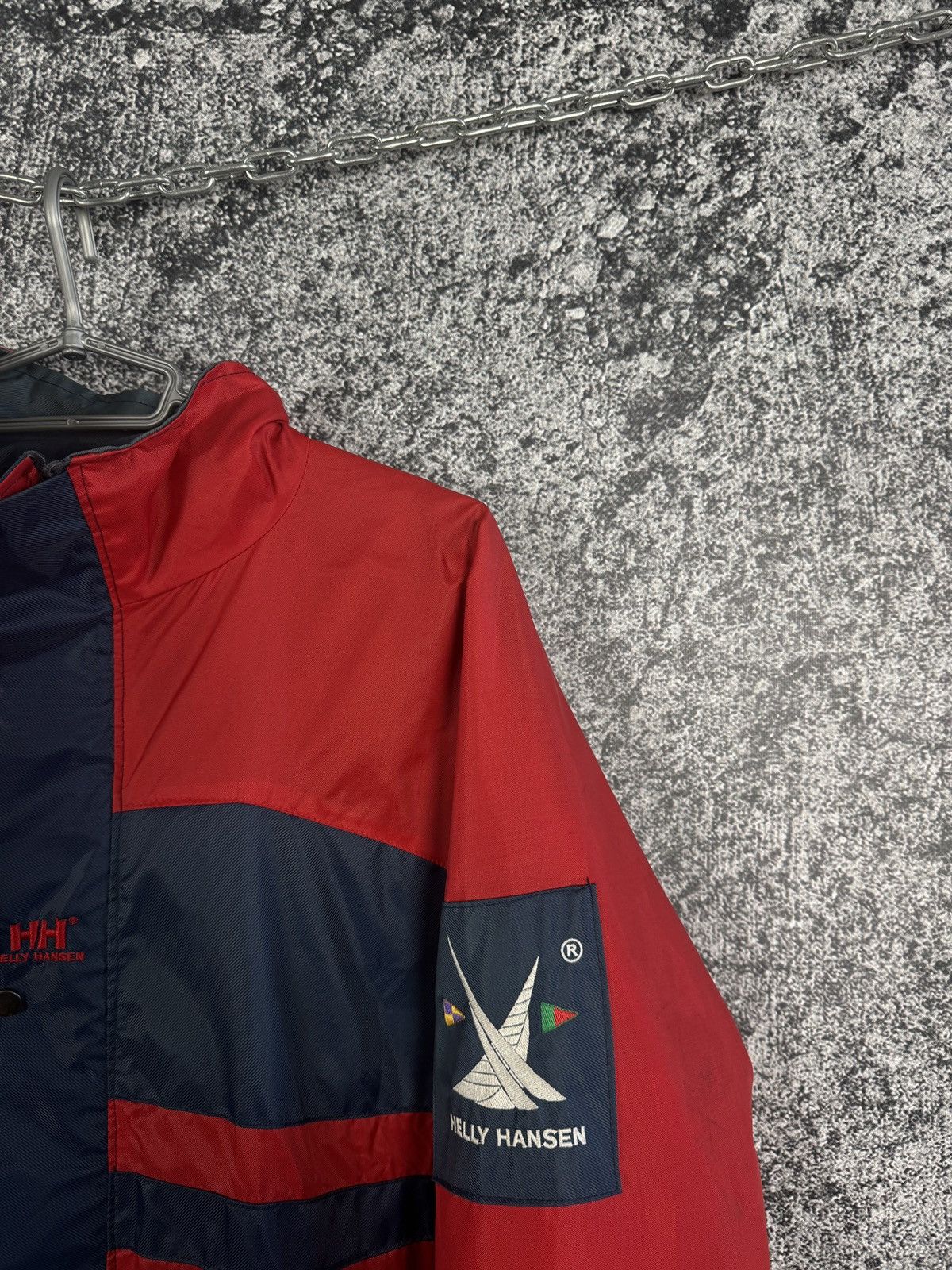 Helly Hansen Helly Hansen Vintage 90s Jacket Yachting Windbreaker Sz L-XL Size US L / EU 52-54 / 3 - 2 Thumbnail
