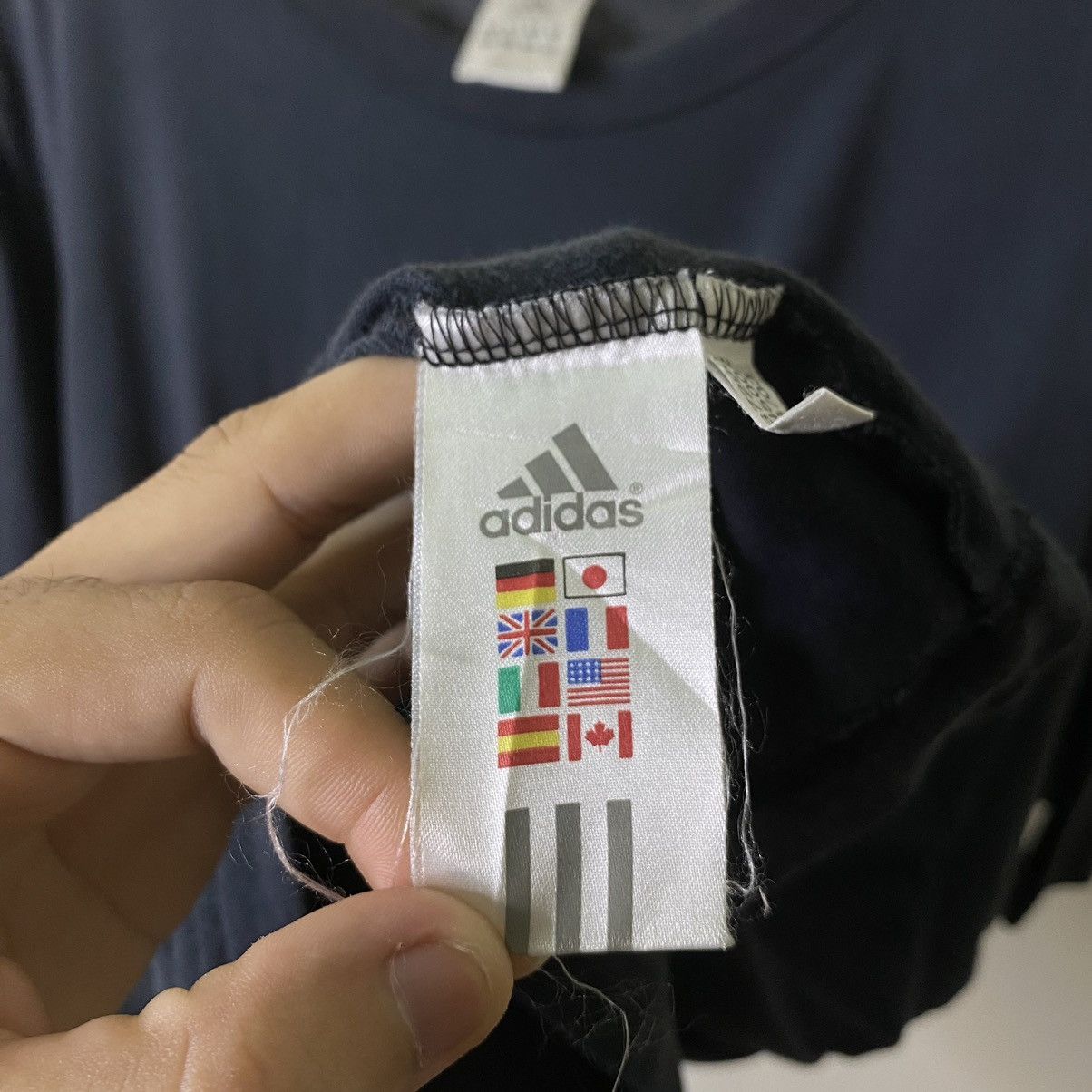 Adidas × Vintage Vintage 2003 Adidas Feel The Breeze Tee Size US L / EU 52-54 / 3 - 4 Thumbnail