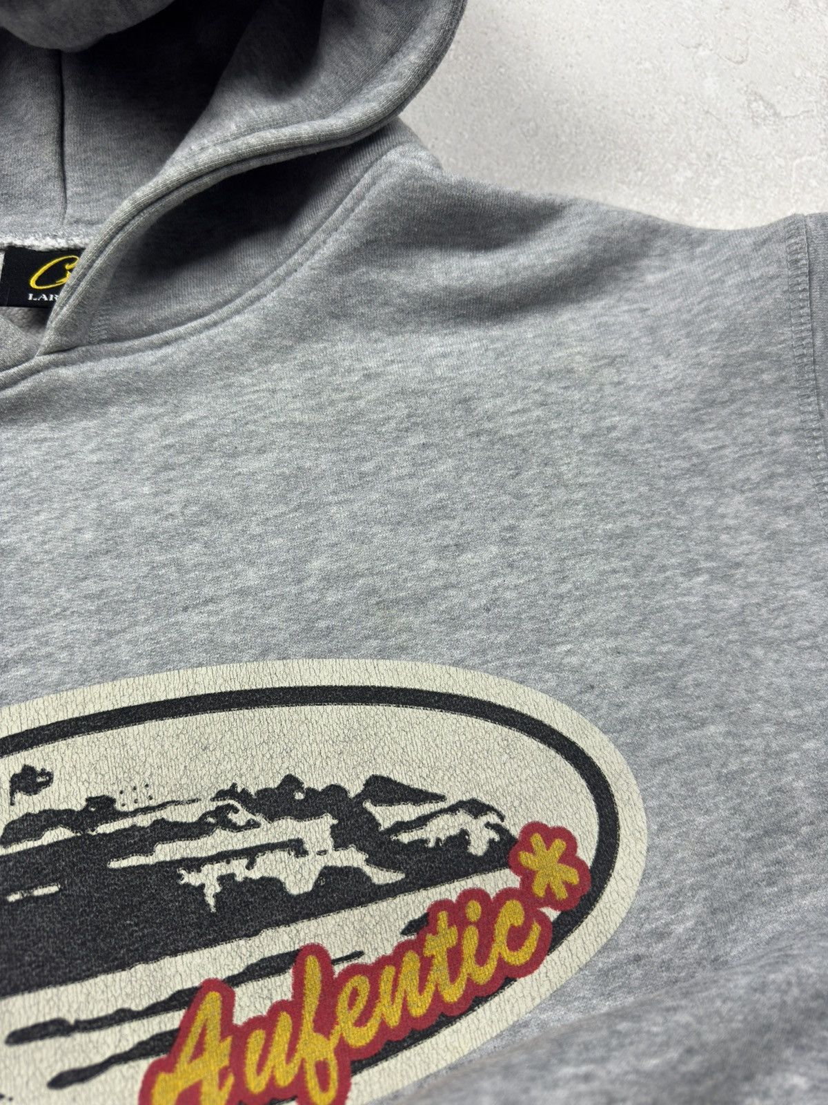 Corteiz Corteiz Aufentic Alcatraz Grey Hoodie Boxy Fit Y2K Size US L / EU 52-54 / 3 - 8 Thumbnail