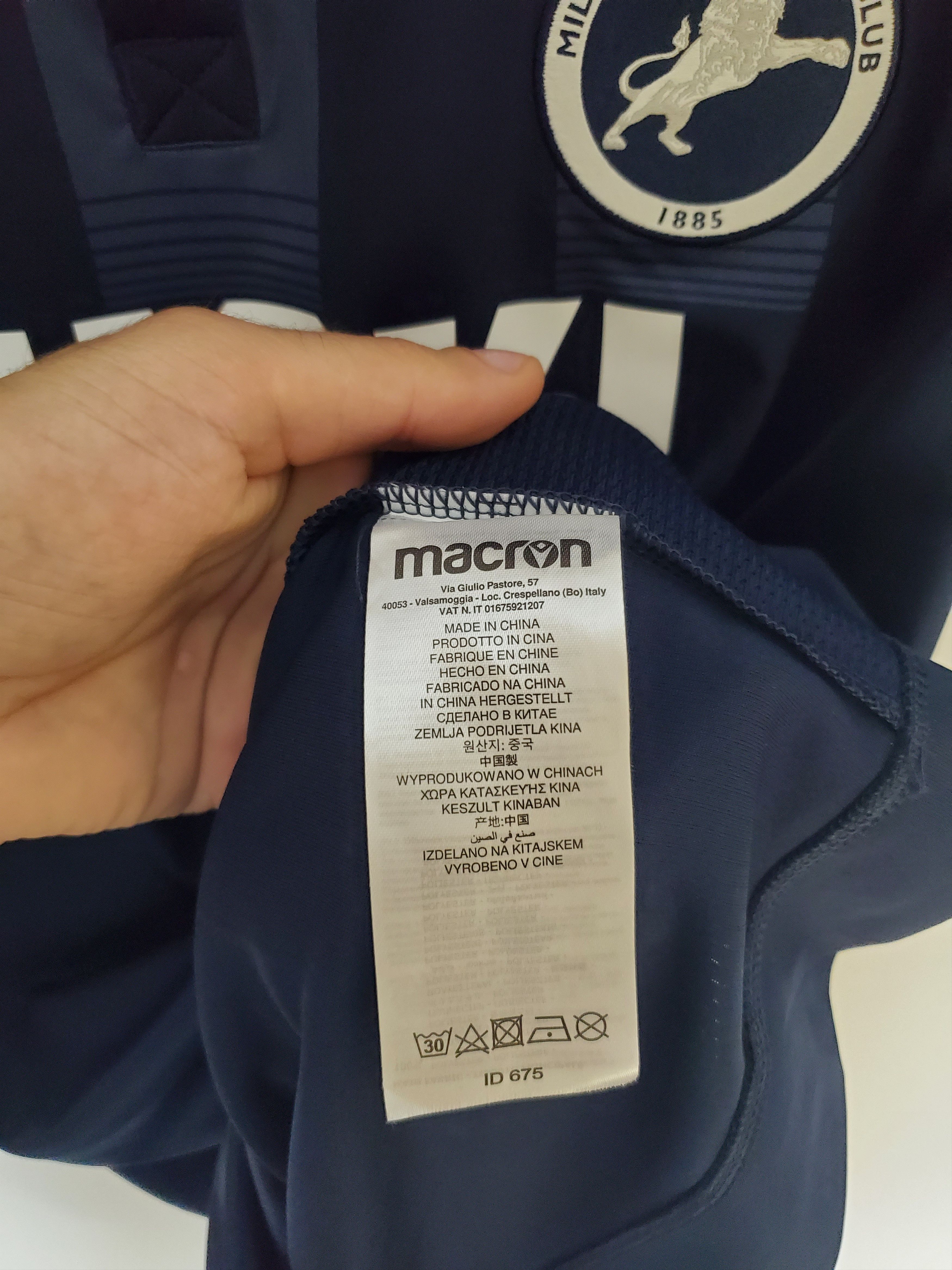 Macron 2021-22 Macron MILLWALL FC 125YEARS Home Football Shirt M Size US M / EU 48-50 / 2 - 6 Thumbnail