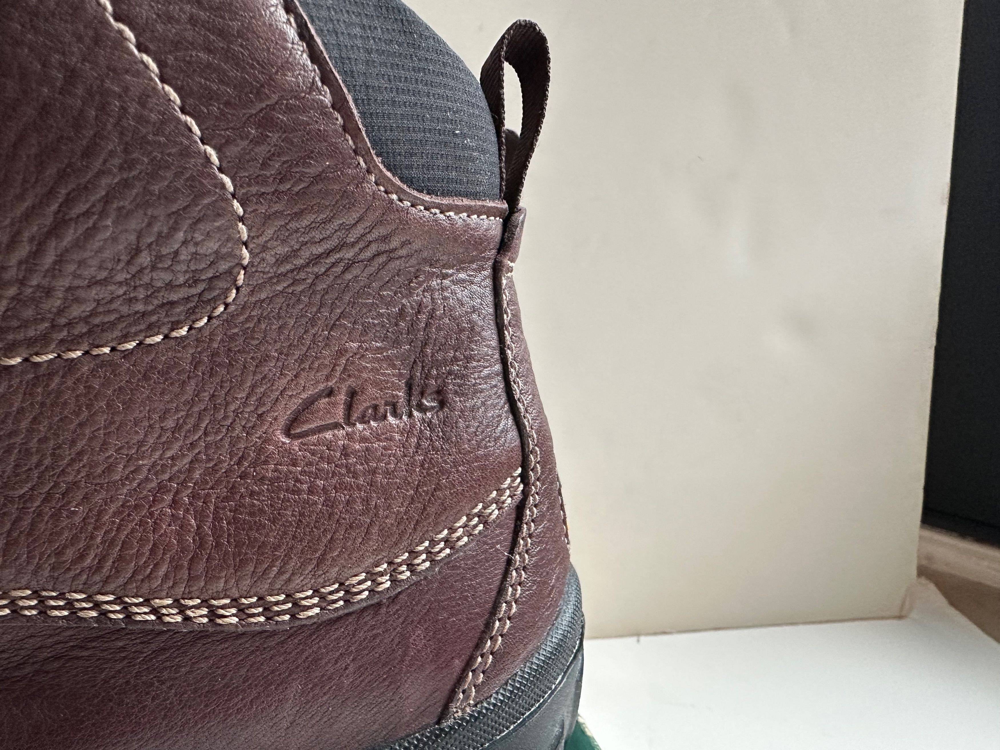 Clarks Clarks Leather Fidalgo Waterproof Boots - Brown - Size 14 Size US 14 / EU 47 - 3 Thumbnail