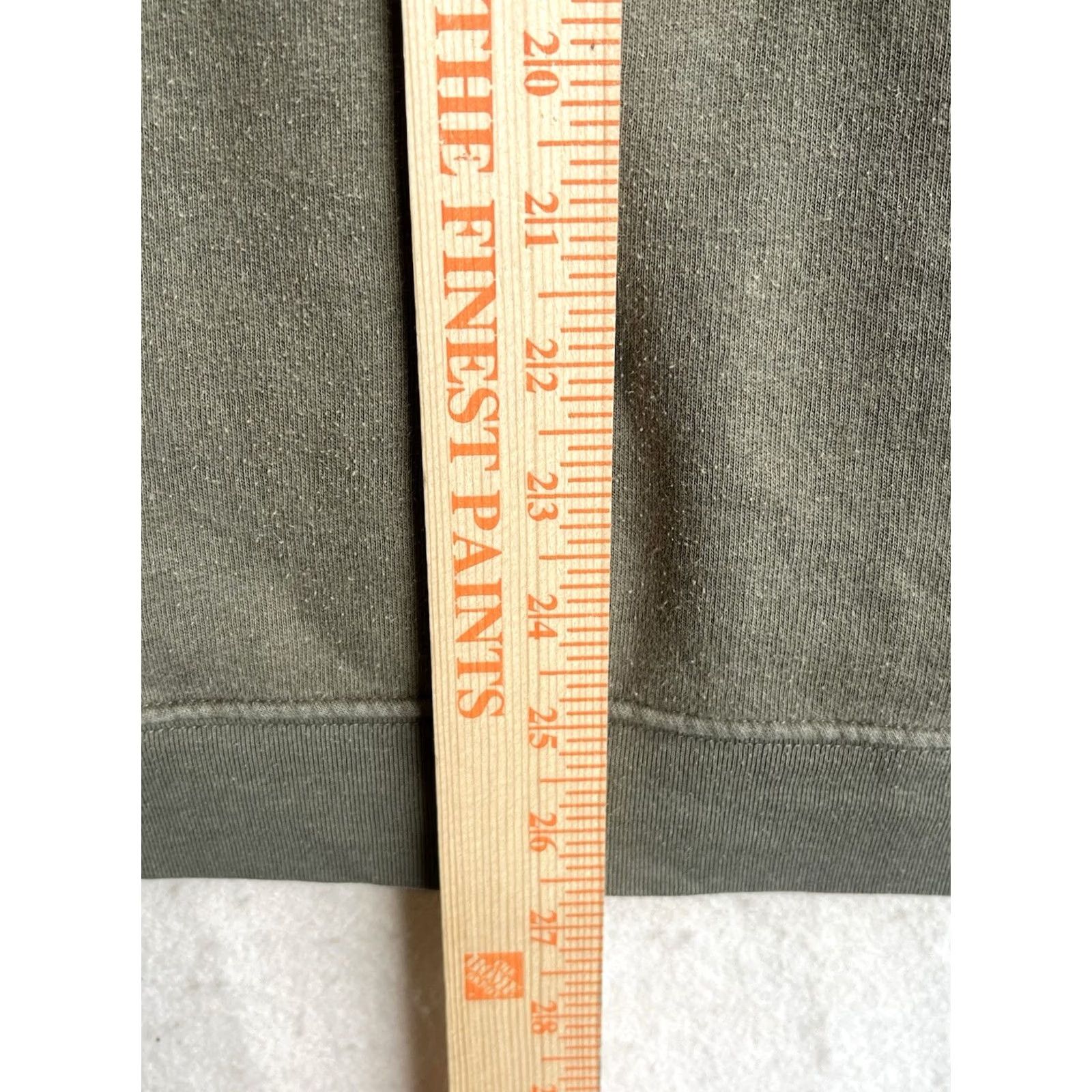 Mossimo Mossimo Supply Co Hoodie Full Zip Olive Green Drawstring Kangaroo Pocket Large Women L Green Hooded Pockets Full Zip Knit Casual Size L / US 10 / IT 46 - 4 Thumbnail