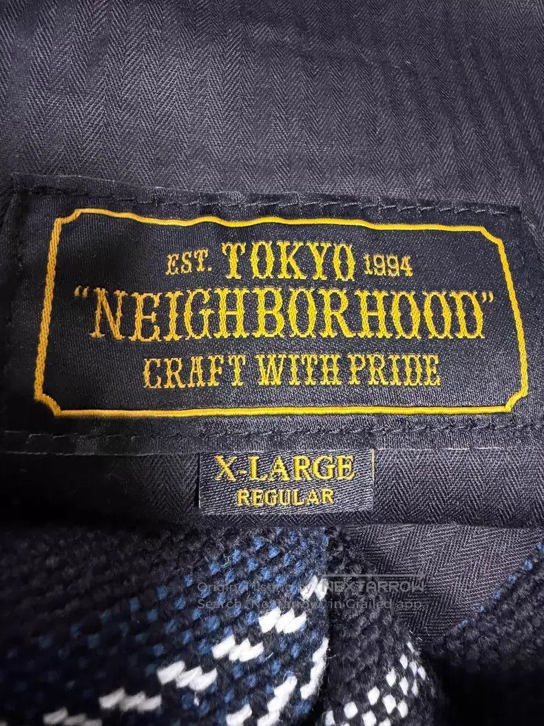 Neighborhood Neighborhood size XL Autumn-Winter Ethnic Plaid Tweed Trous Size US 27 - 5 Thumbnail