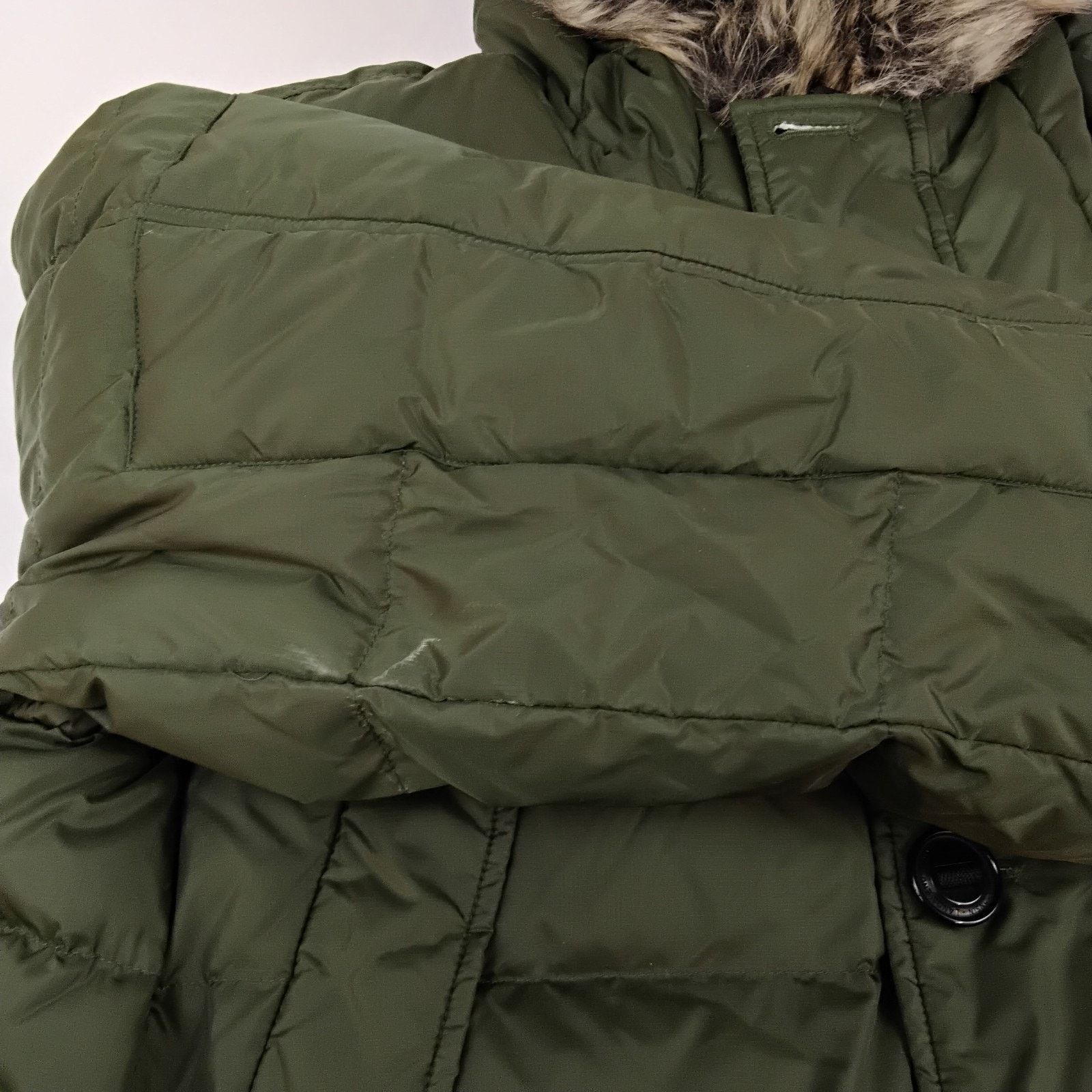Lands' End Lands End Down Parka Men's L (42-44) Green Primaloft Size US L / EU 52-54 / 3 - 6 Thumbnail