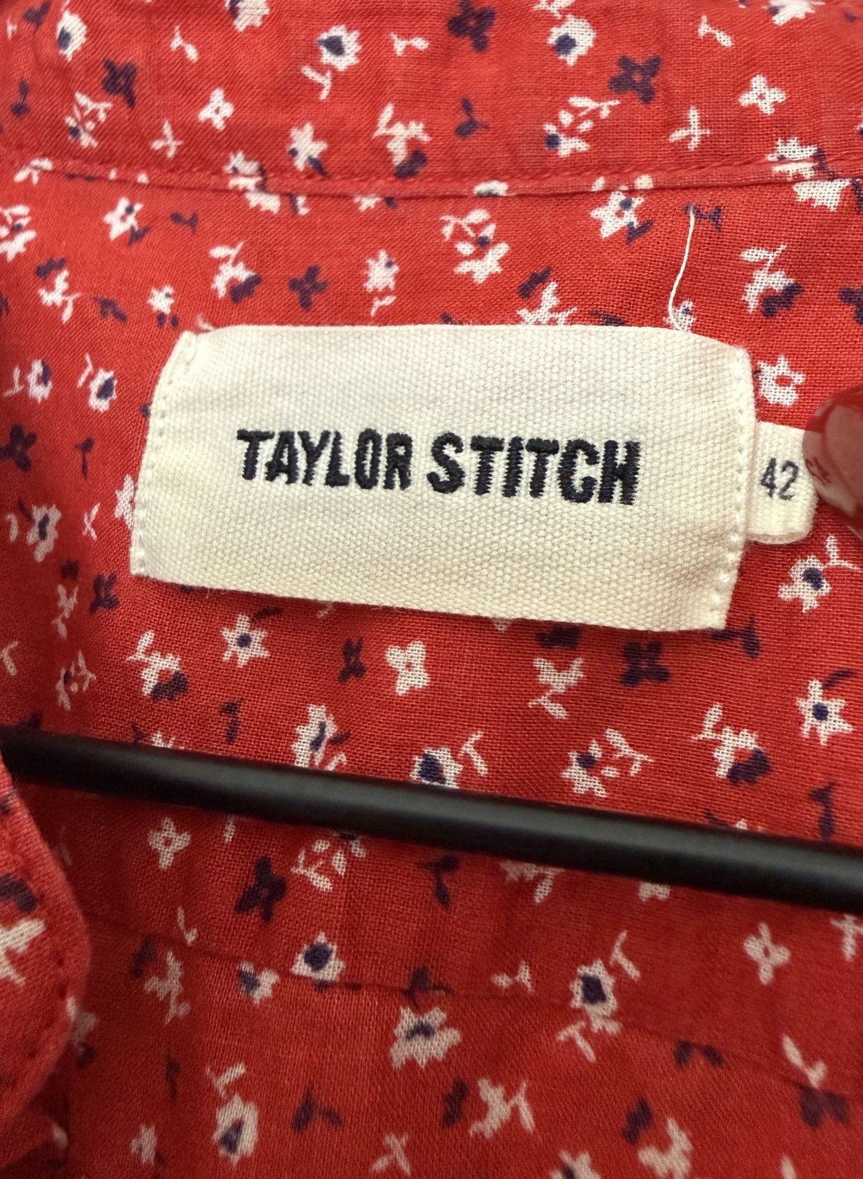Taylor Stitch Taylor Stitch - The Shirt Sleeve Cotton Bandit in Red Floral Size US L / EU 52-54 / 3 - 3 Thumbnail