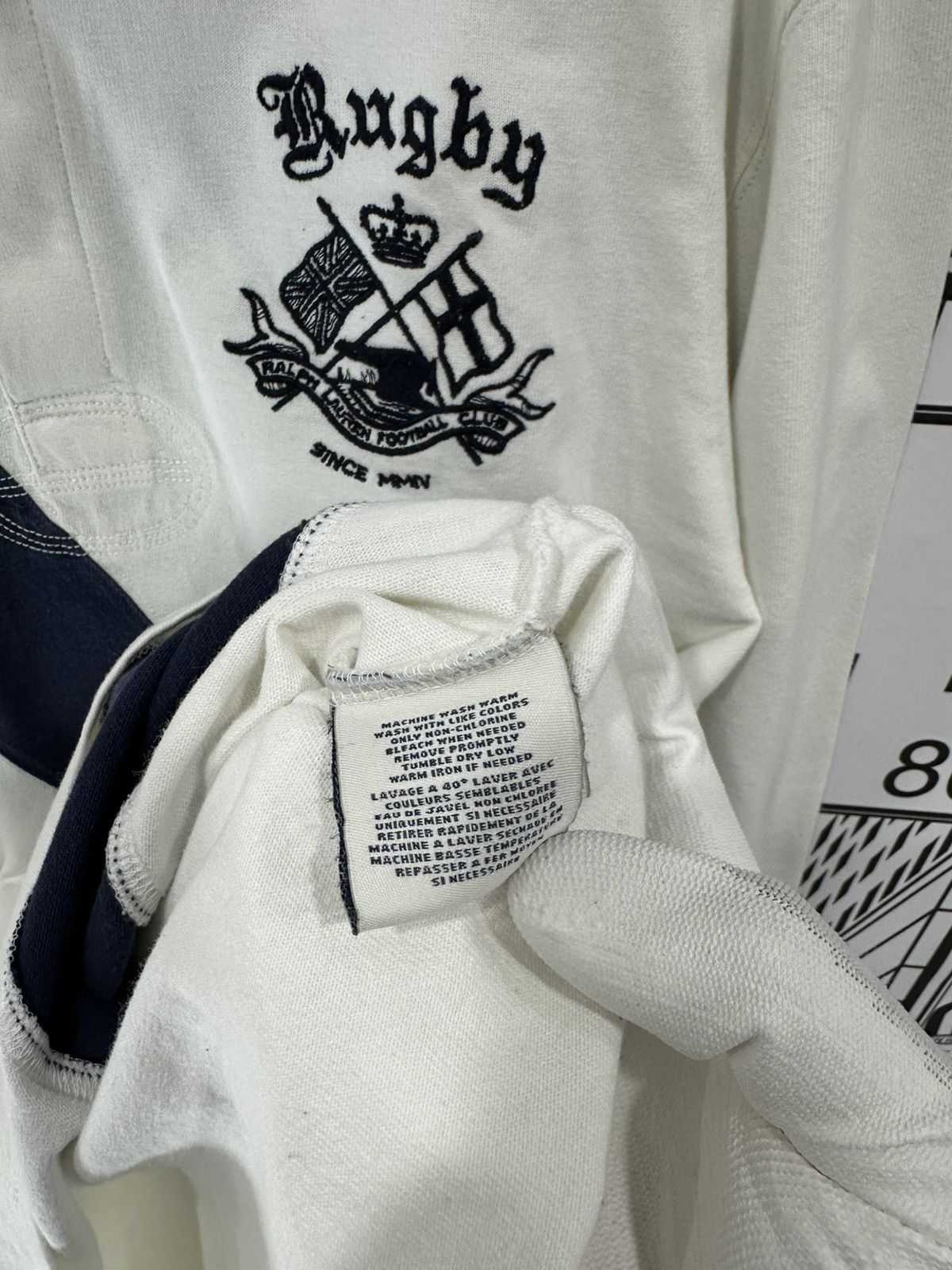 Rugby Ralph Lauren Rugby Ralph Lauren Old Boyz Rugby White XL Size US XL / EU 56 / 4 - 5 Thumbnail