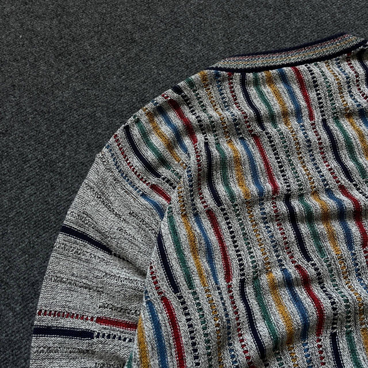 Aran Isles Knitwear VTG Knit Sweater Giramondo Size L Y2K 00s USA Hype Trend Size US L / EU 52-54 / 3 - 15 Thumbnail