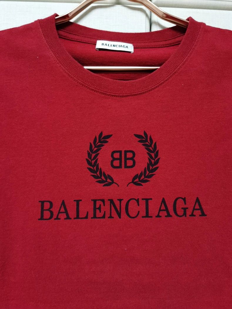 Balenciaga Balenciaga Wheat ear short sleeve Size L / US 10 / IT 46 - 2 Thumbnail