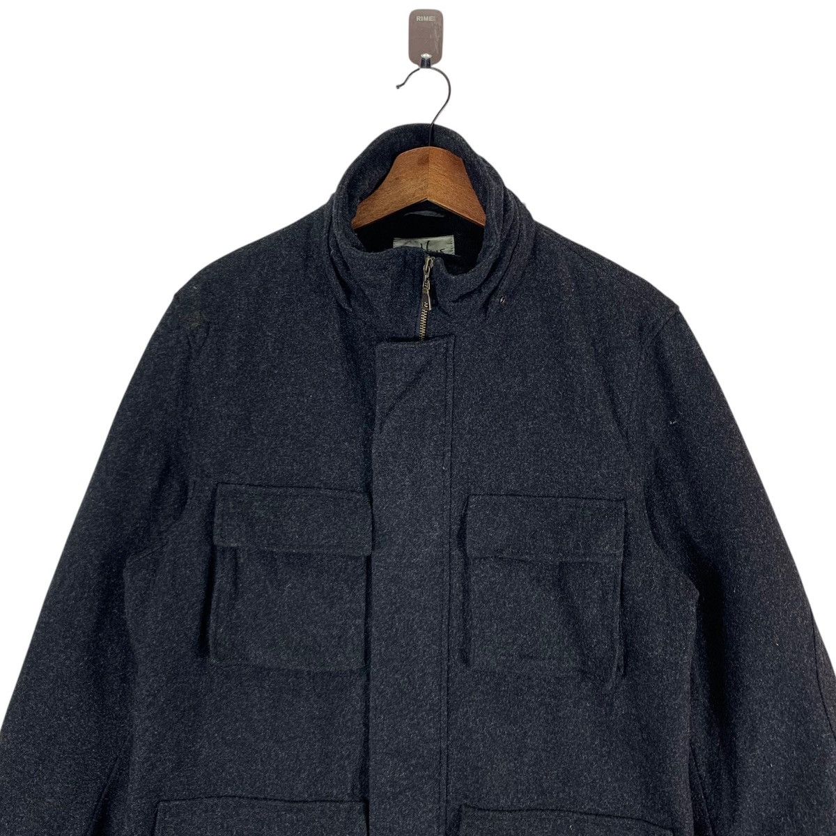 Issey Miyake × Tete Homme × Vintage VINTAGE DE PLUS TETE HOMME ISSEY MIYAKE WOOL JACKET Size US L / EU 52-54 / 3 - 3 Thumbnail