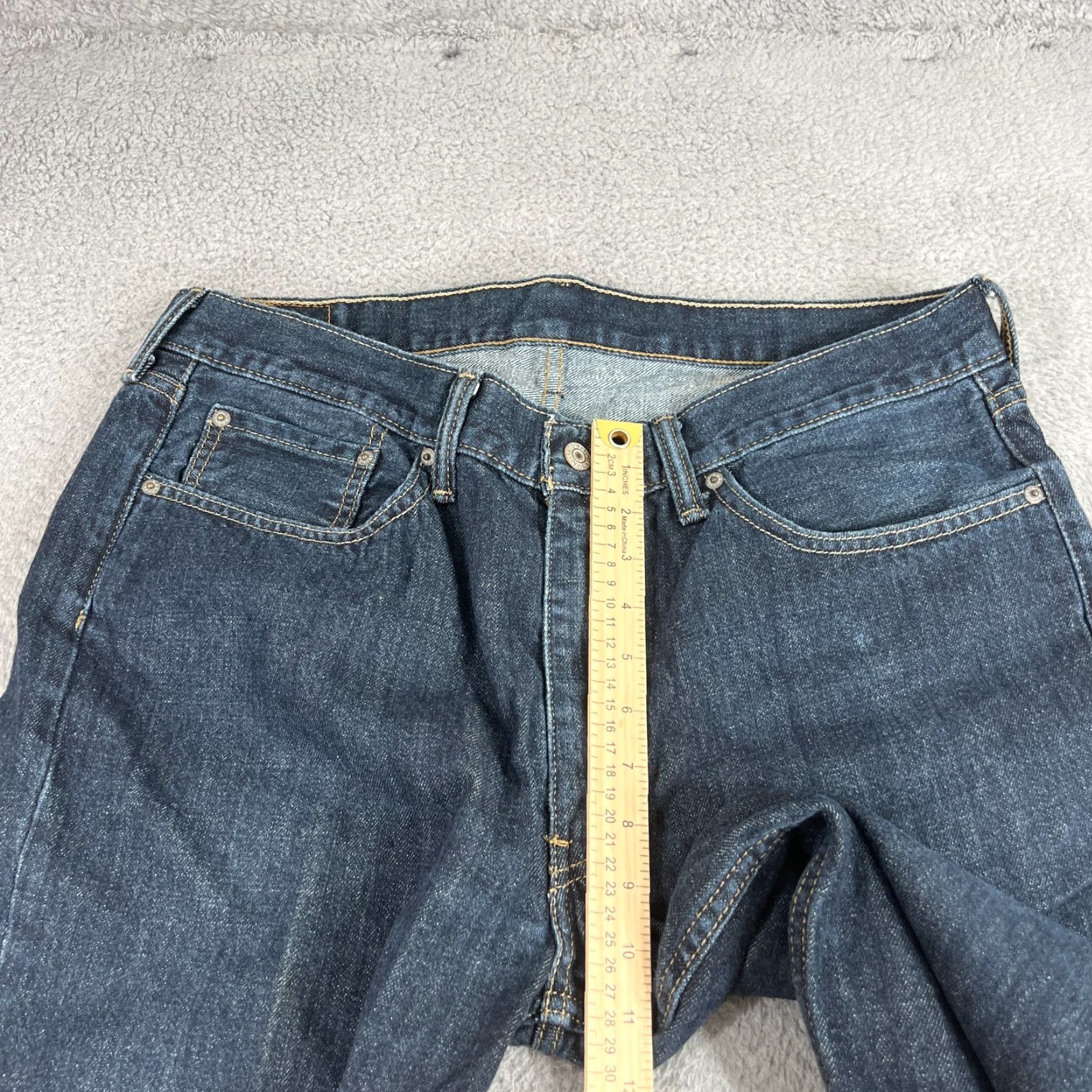 Levi's VINTAGE Levi's 514 Men's Jeans Straight Fit Cotton Denim Blue 90s Cowboy Rodeo Casual Size US 36 / EU 52 - 4 Thumbnail
