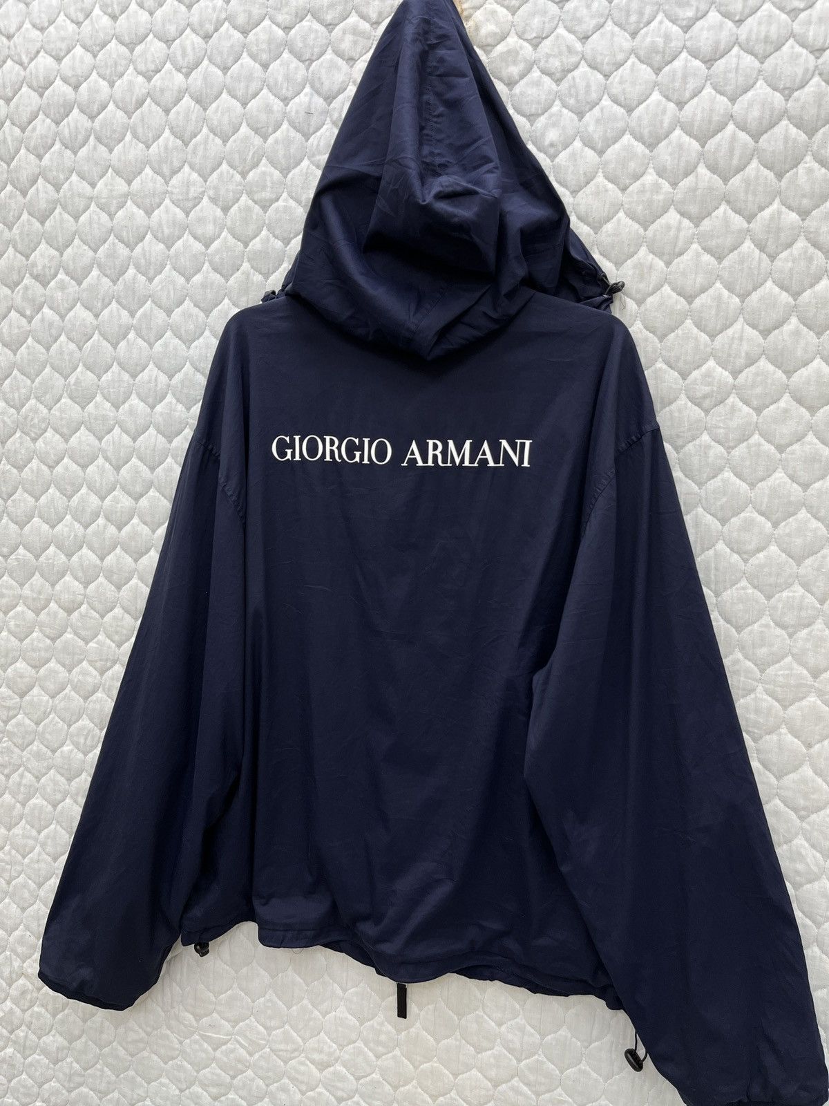 Giorgio Armani 🔥🔥🔥ARCHIVE GIORGIO ARMANI HOODIE LIGHT JACKET Size US L / EU 52-54 / 3 - 2 Thumbnail
