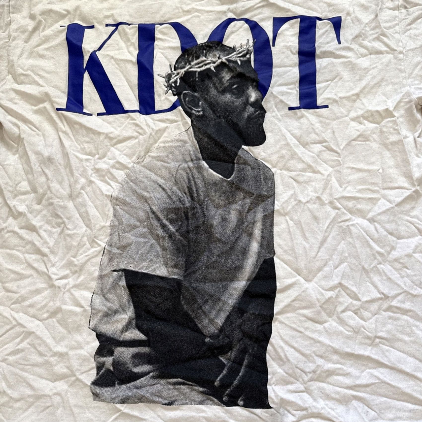 Vintage Uniform tee K-DOT Kendrick Lamar T-Shirt XL White Men Size US XL / EU 56 / 4 - 2 Thumbnail