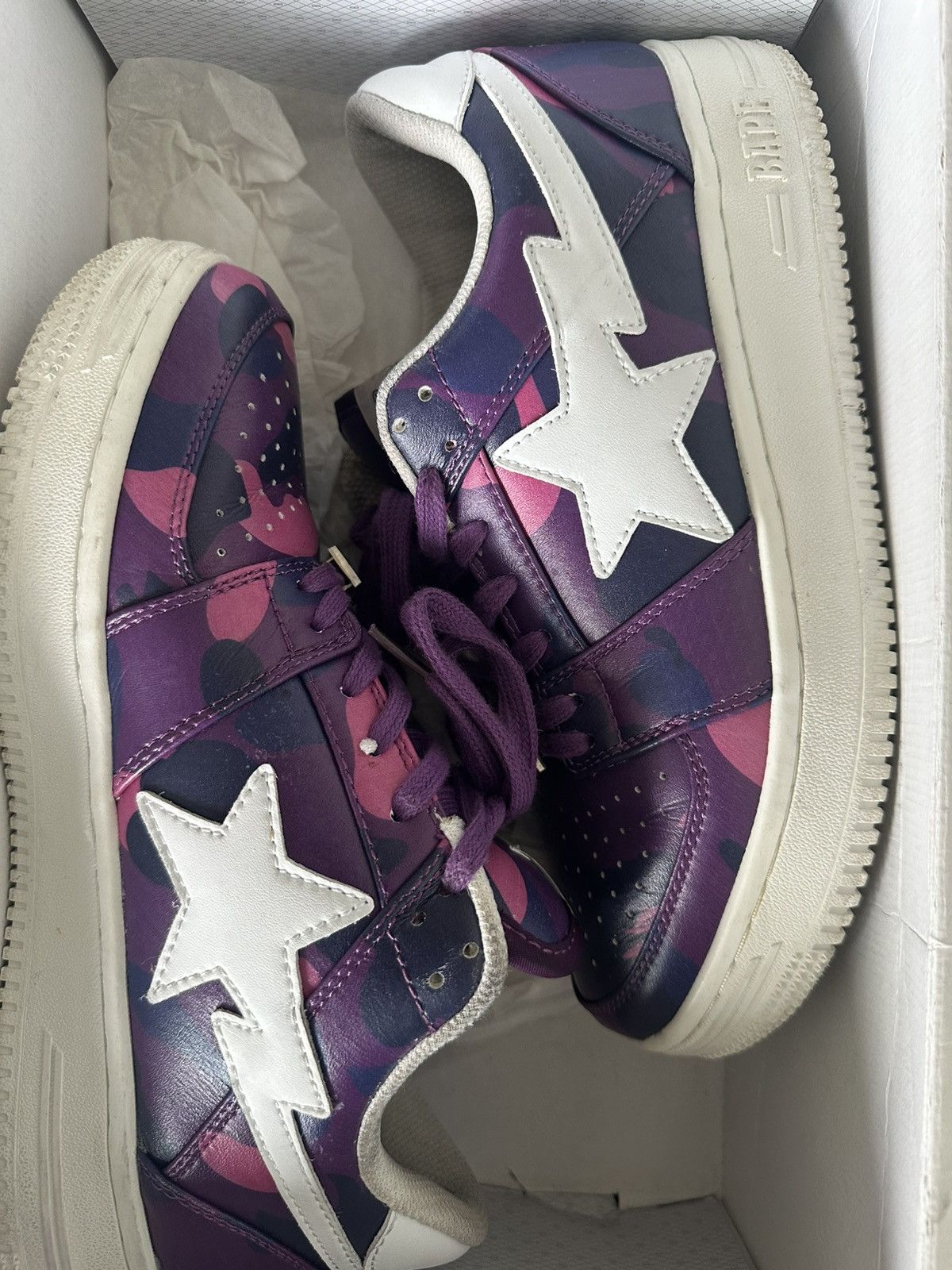 Bape Color Camo Bape Sta Low Size US 9 / EU 42 - 2 Thumbnail