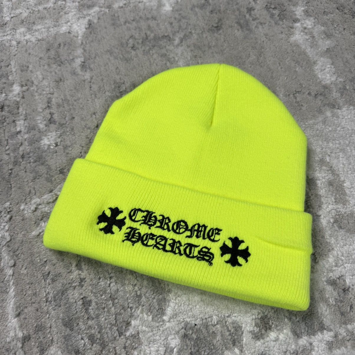Chrome Hearts Embroidered logo CH beanie Size ONE SIZE - 2 Thumbnail