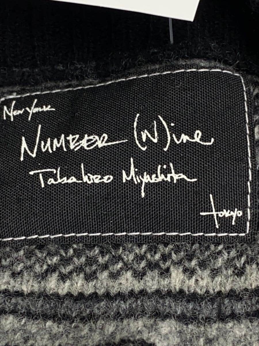 Number (N)ine AW07 Striped Wool Knit Sweater Size US M / EU 48-50 / 2 - 5 Thumbnail
