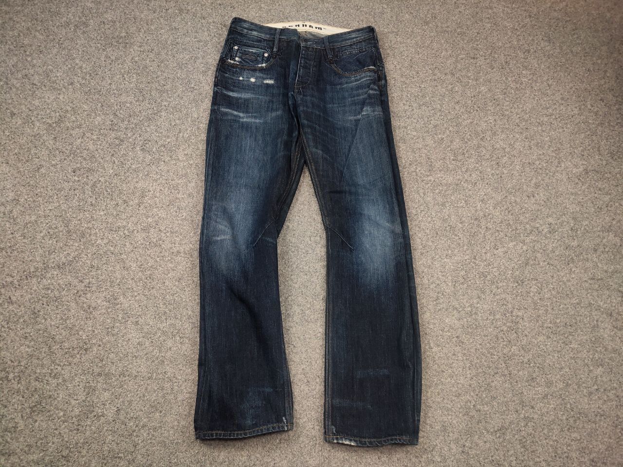 DENHAM Denham the jeanmaker cutter Vintage Japan Denim Faded Jeans Size US 32 / EU 48 - 3 Thumbnail