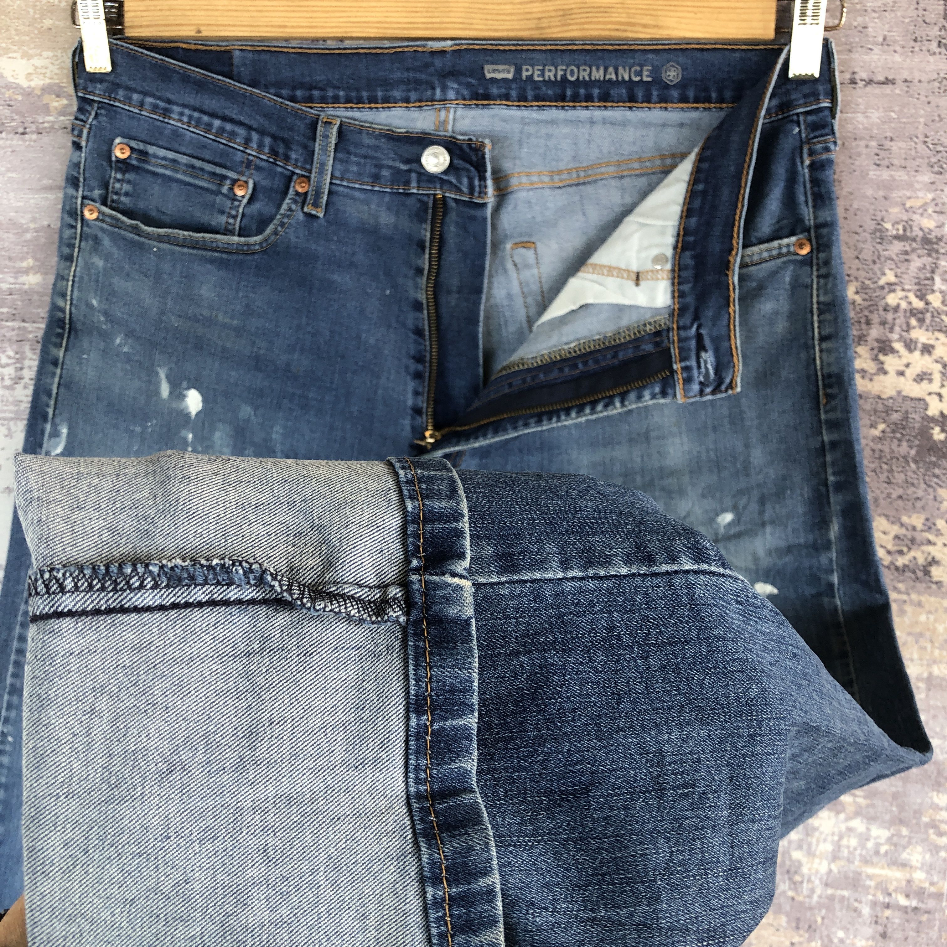 Levi's Vintage Levis Painter Jeans Levi's 505 Light Wash Denim Size US 36 / EU 52 - 8 Thumbnail