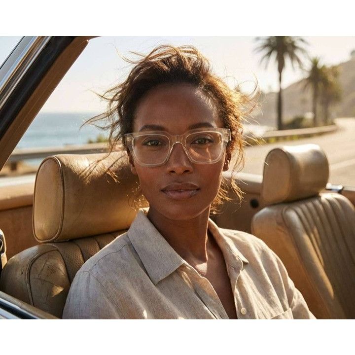 Saint Laurent Paris Saint Laurent SL804 002 Eyeglasses Havana 51mm Square Frame Size ONE SIZE - 3 Thumbnail