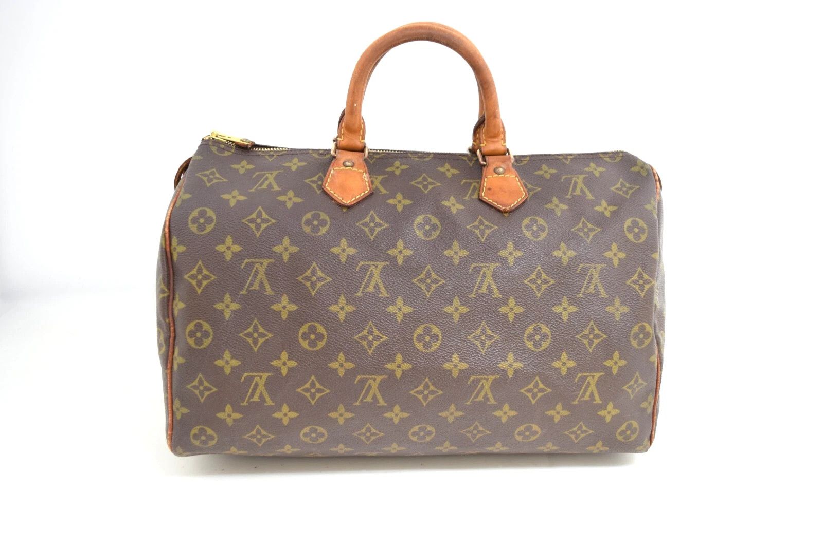 Louis Vuitton Auth Louis Vuitton Speedy 35 Handbag Monogram Canvas M41524 Size ONE SIZE - 2 Thumbnail