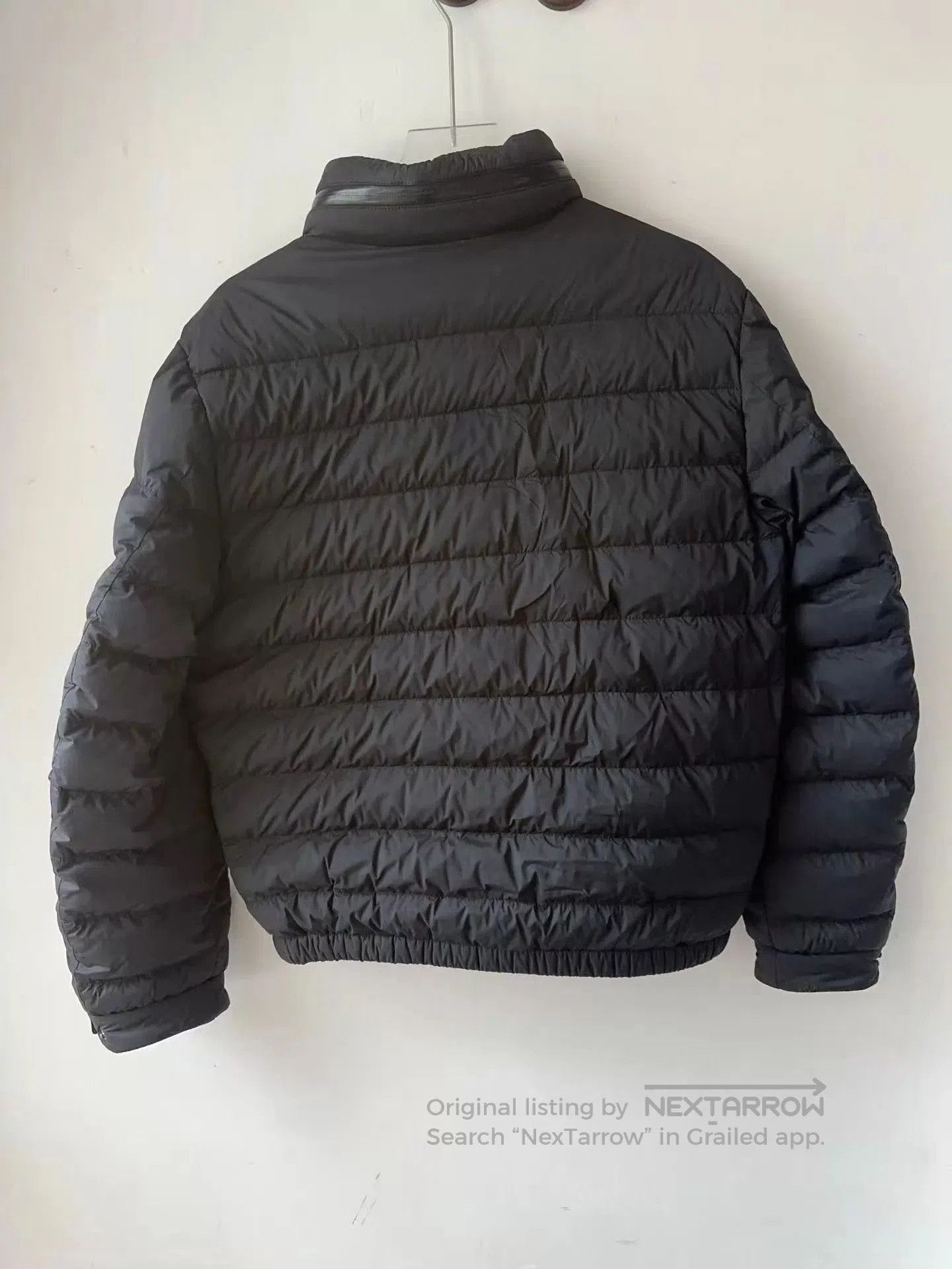 Prada Black Puffer Jacket with Stand Collar. Size US M / EU 48-50 / 2 - 3 Thumbnail