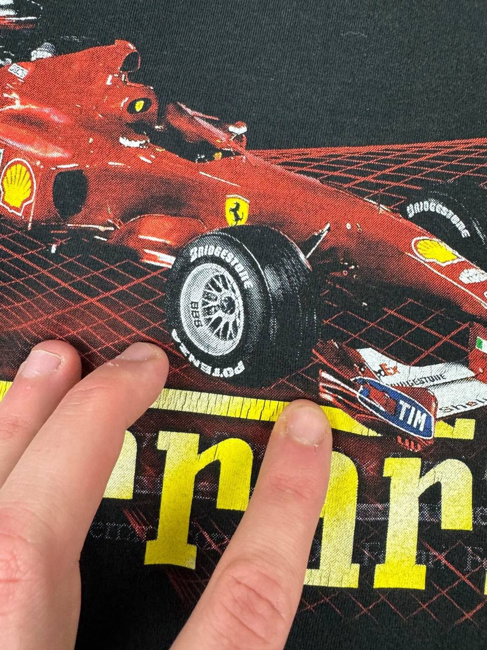 Ferrari Vintage Ferrari 1999 F1 T Shirt Racing Size US XXL / EU 58 / 5 - 6 Thumbnail
