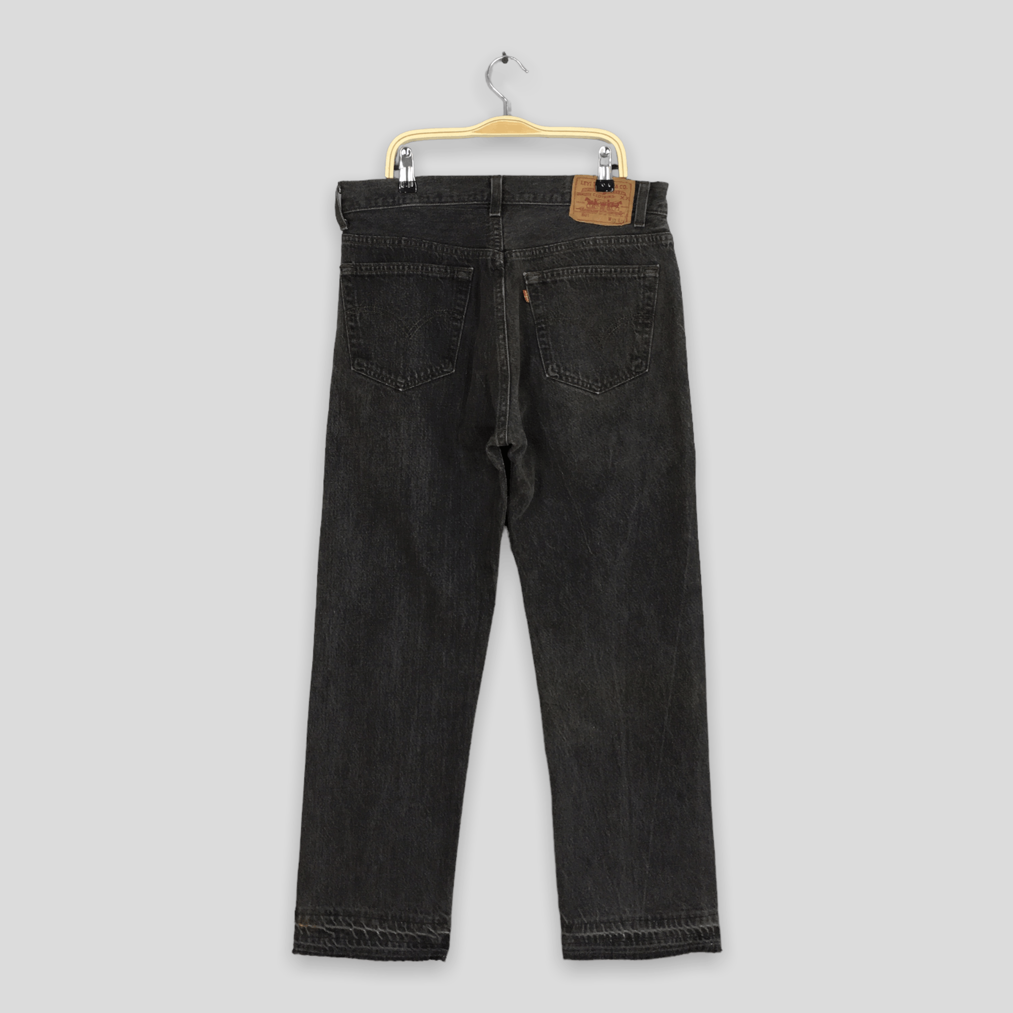 Levi's Size 31x27 Vintage Levi's 501 Gray Jeans Release Jeans S1637 Size US 31 - 9 Thumbnail