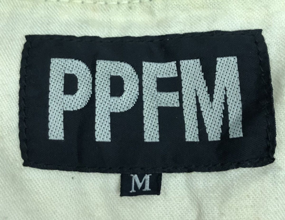 PPFM PPFM Indigo Washed Jeans with Leather Accents – Size M Size US 33 - 18 Thumbnail