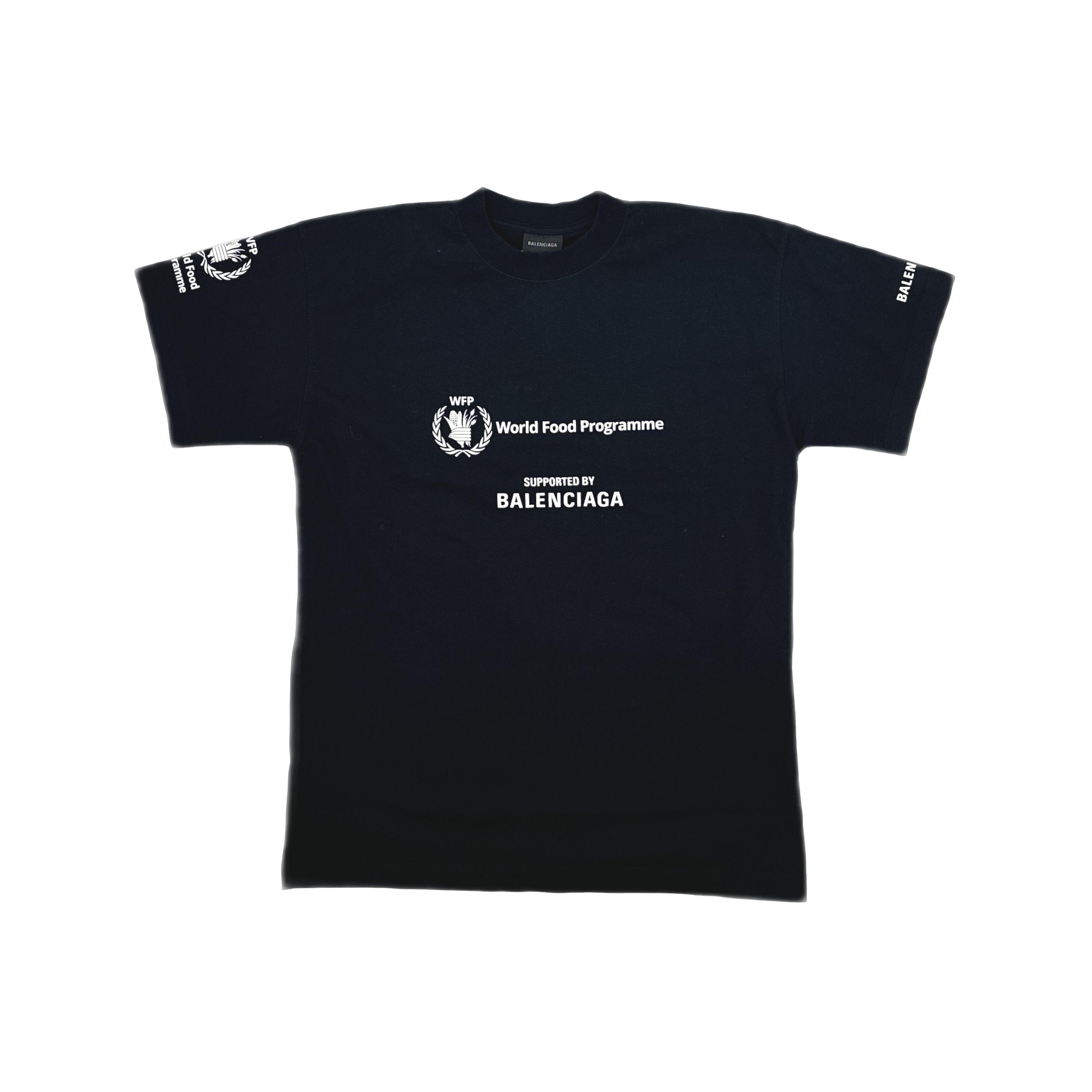 Balenciaga Balenciaga x WFP Logo Print T-Shirt S Size S / US 4 / IT 40 - 1 Thumbnail