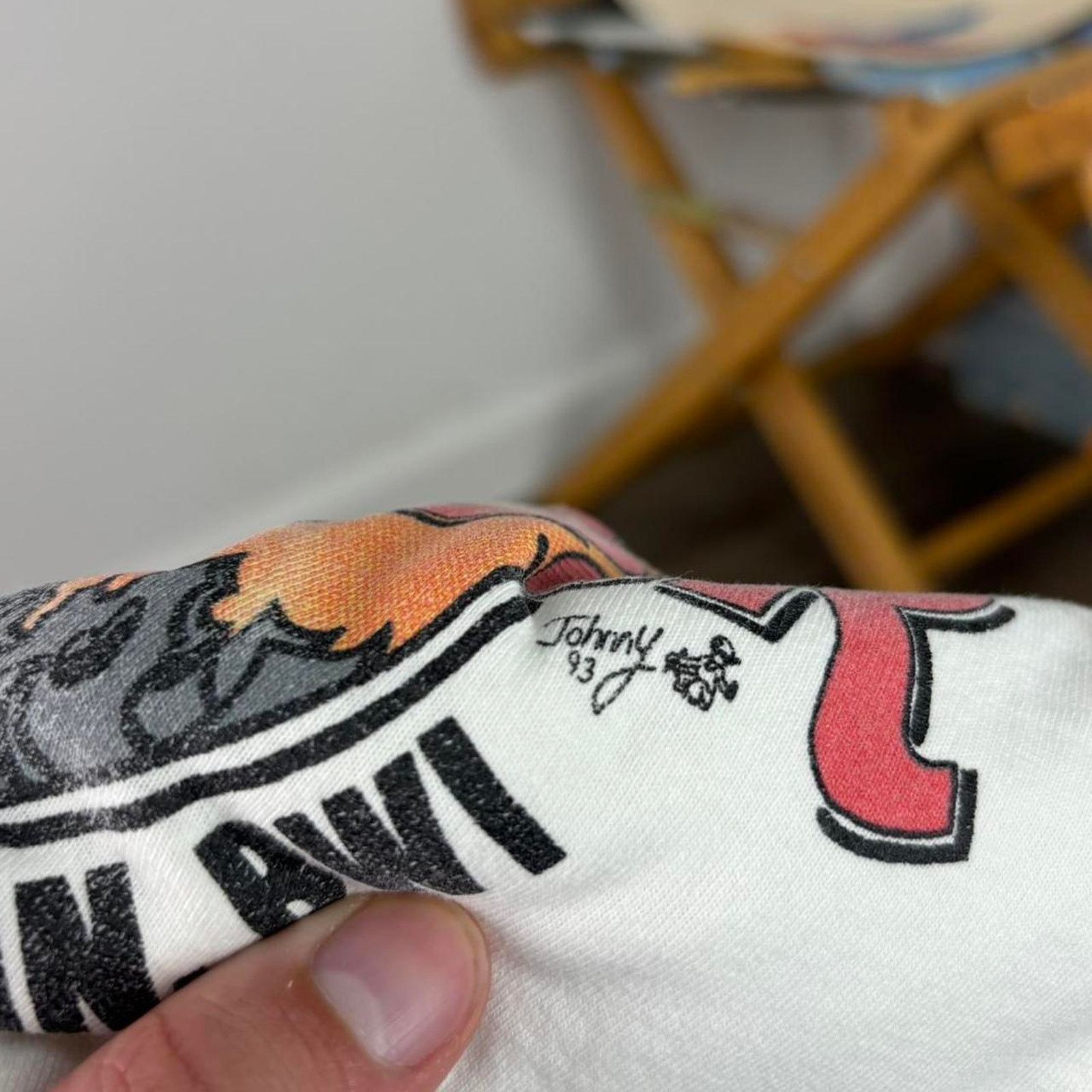 Vintage 90s Hell Graphic T-shirt Size US L / EU 52-54 / 3 - 6 Thumbnail