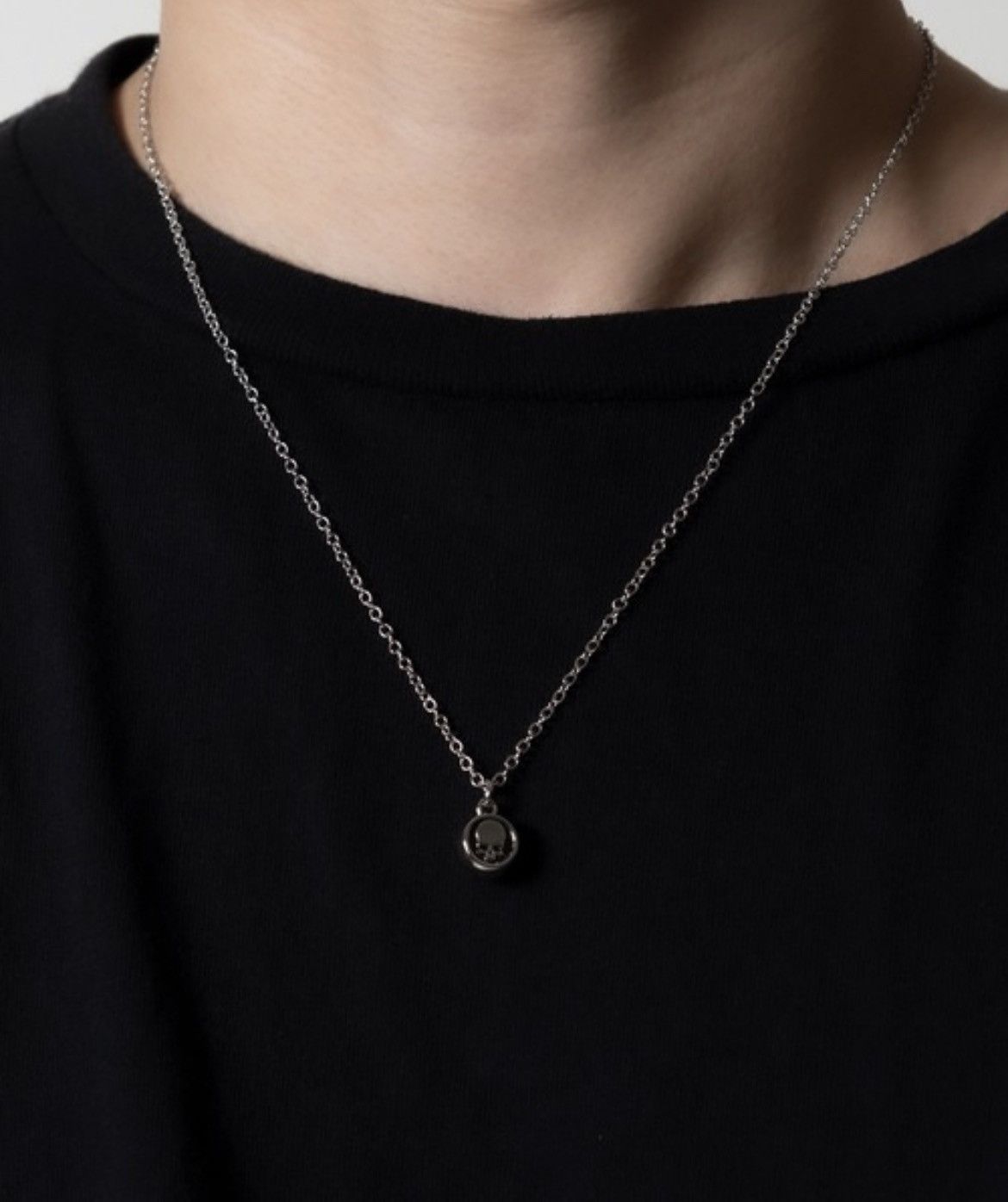 Number (N)ine Number Nine SECRET SKULL CHARM NECKLACE stk Size ONE SIZE - 8 Thumbnail