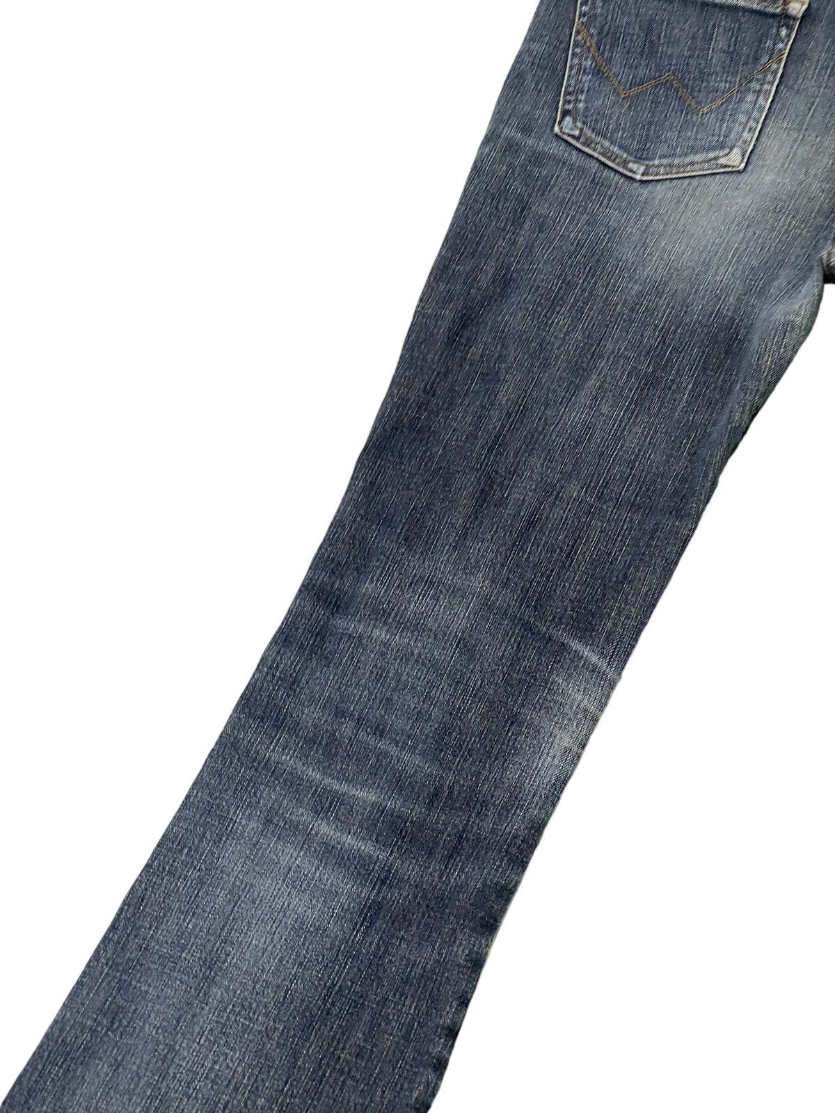 Edwin Flare Jeans Edwin Japan Stretch Distress Boot Cut 6🟦2 Size US 30 / EU 46 - 16 Thumbnail
