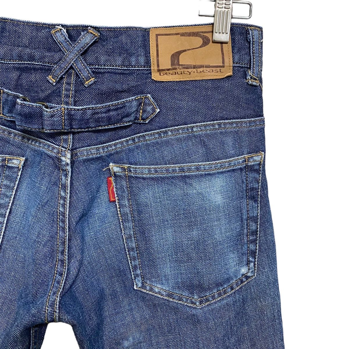Beauty Beast Beauty Beast Denim Jeans Buckle Back Size US 29 - 11 Thumbnail