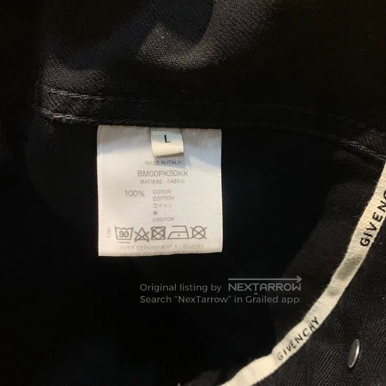 Givenchy Givenchy Black Slate Denim Jacket Size US L / EU 52-54 / 3 - 7 Thumbnail